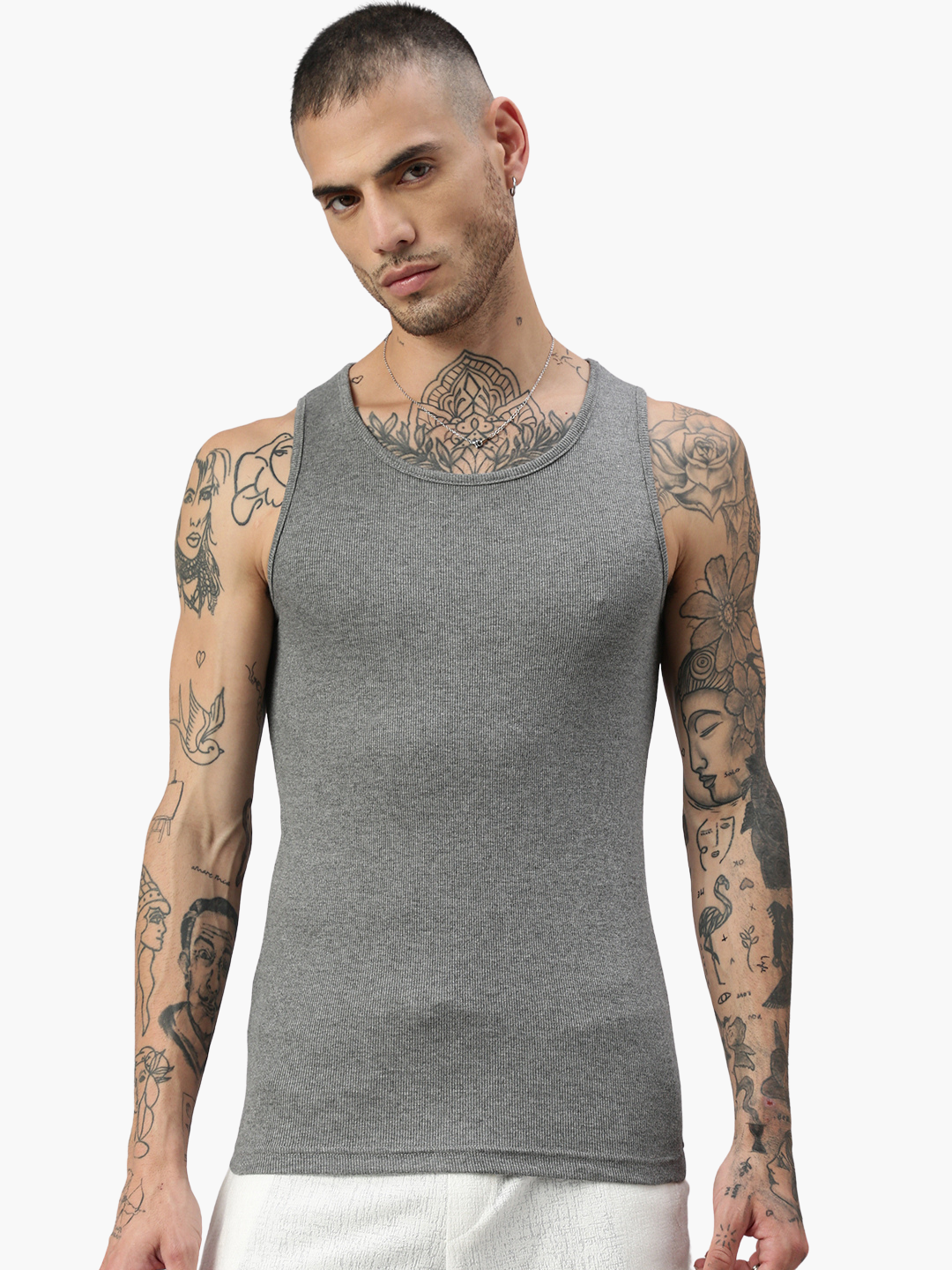 Débardeur Switcher silvester color/672 ebony chine