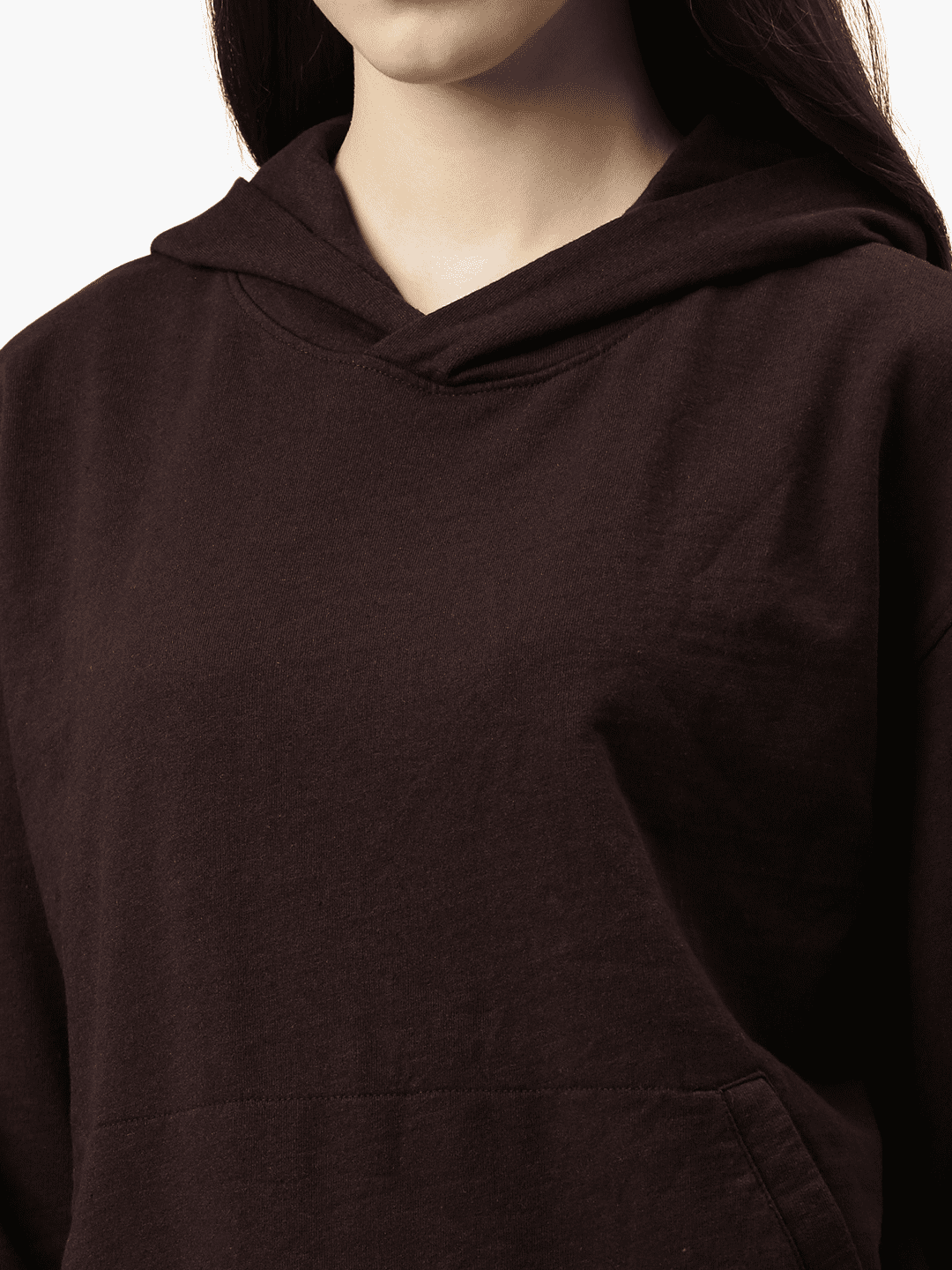 Sweat-shirt à capuche Lady skylar color/680 cafe