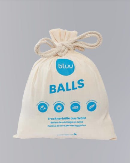 Bluu balles de séchage (4 balles)