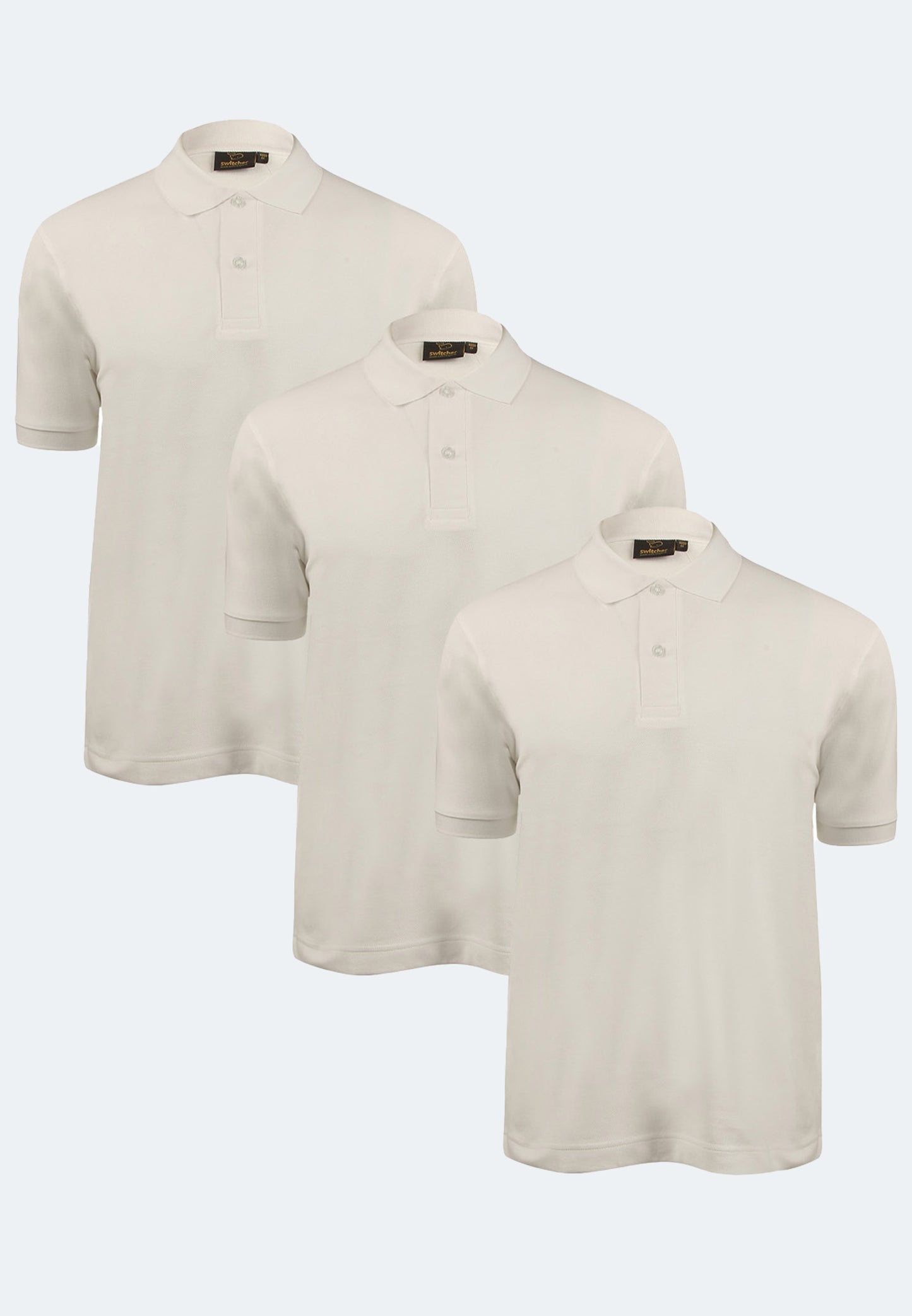 Switcher homme polo samuel couleur/1 blanc