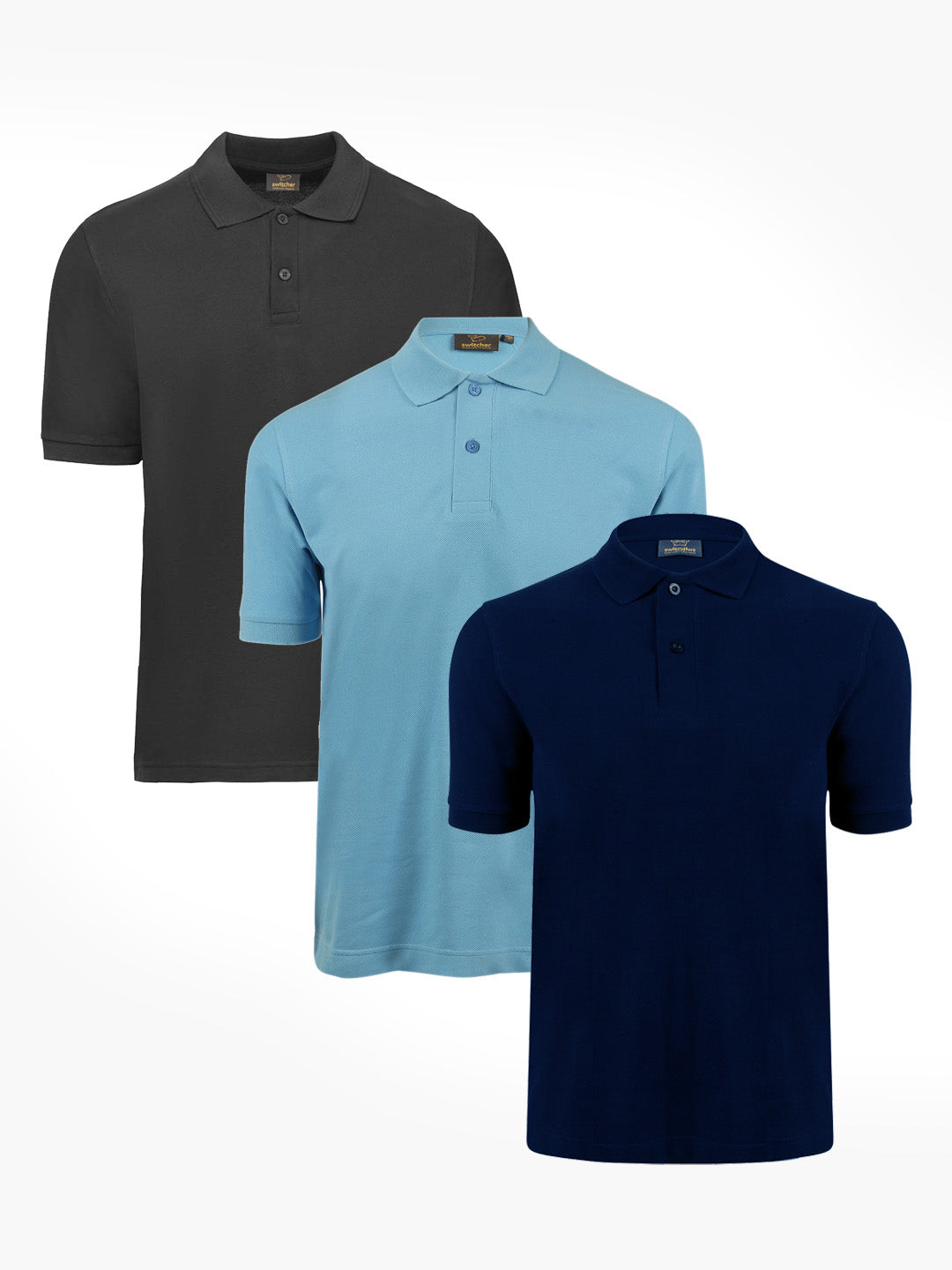 Switcher homme polo samuel couleur/20276 Pack