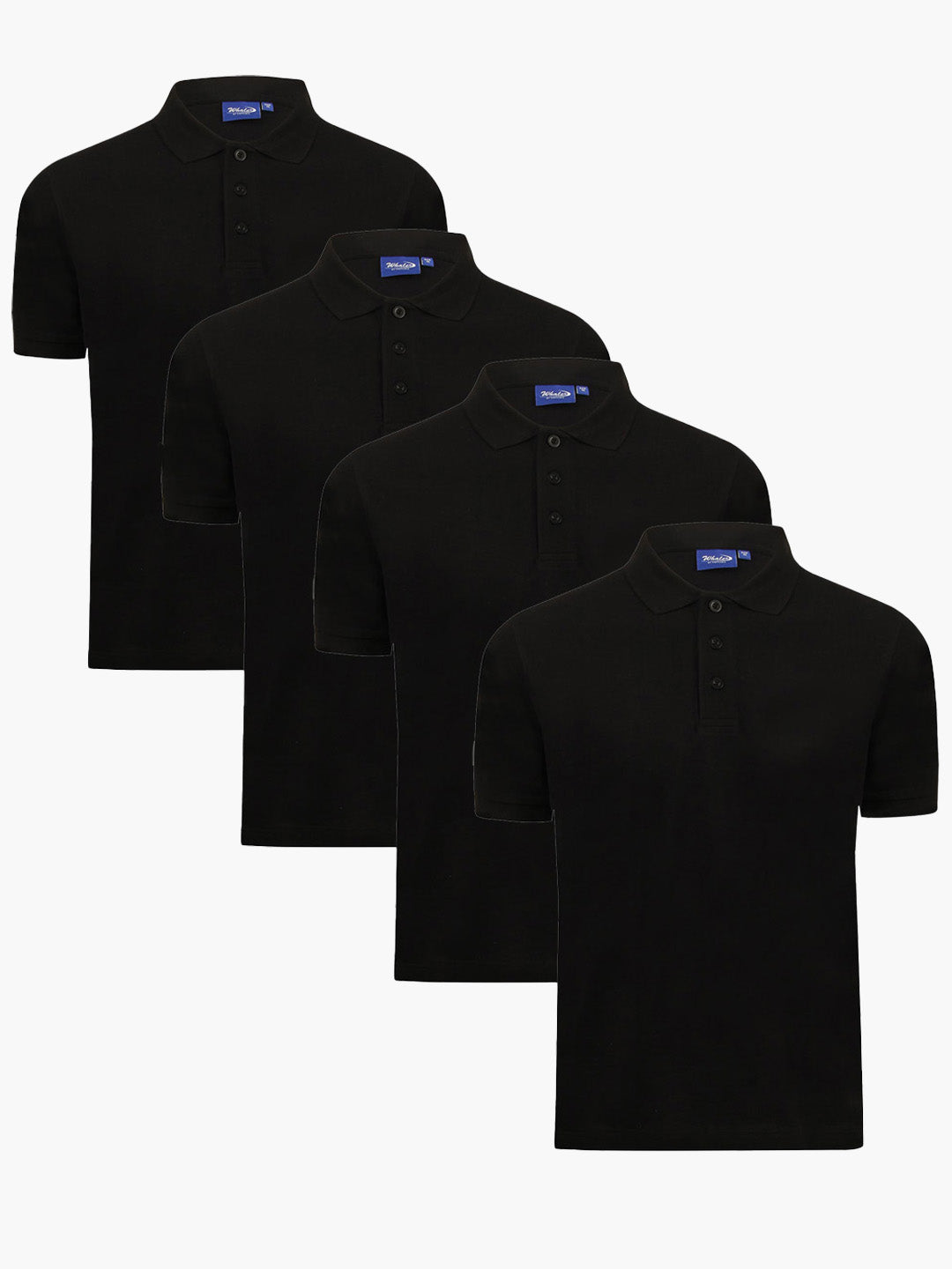 Lot de 4 polos piqués Airtex Whale
