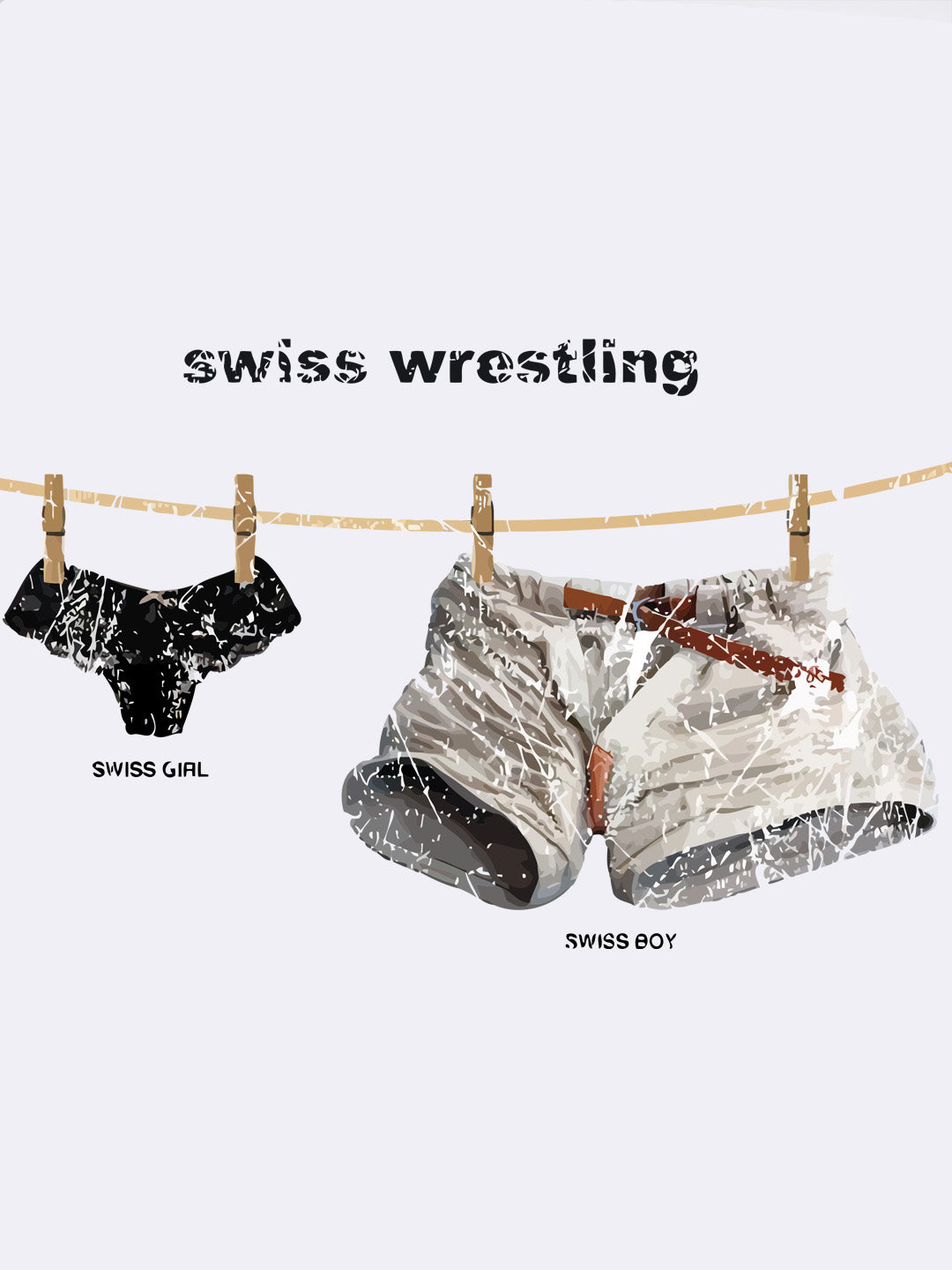 Chemise Switcher Wrestling color/43 blanc chine