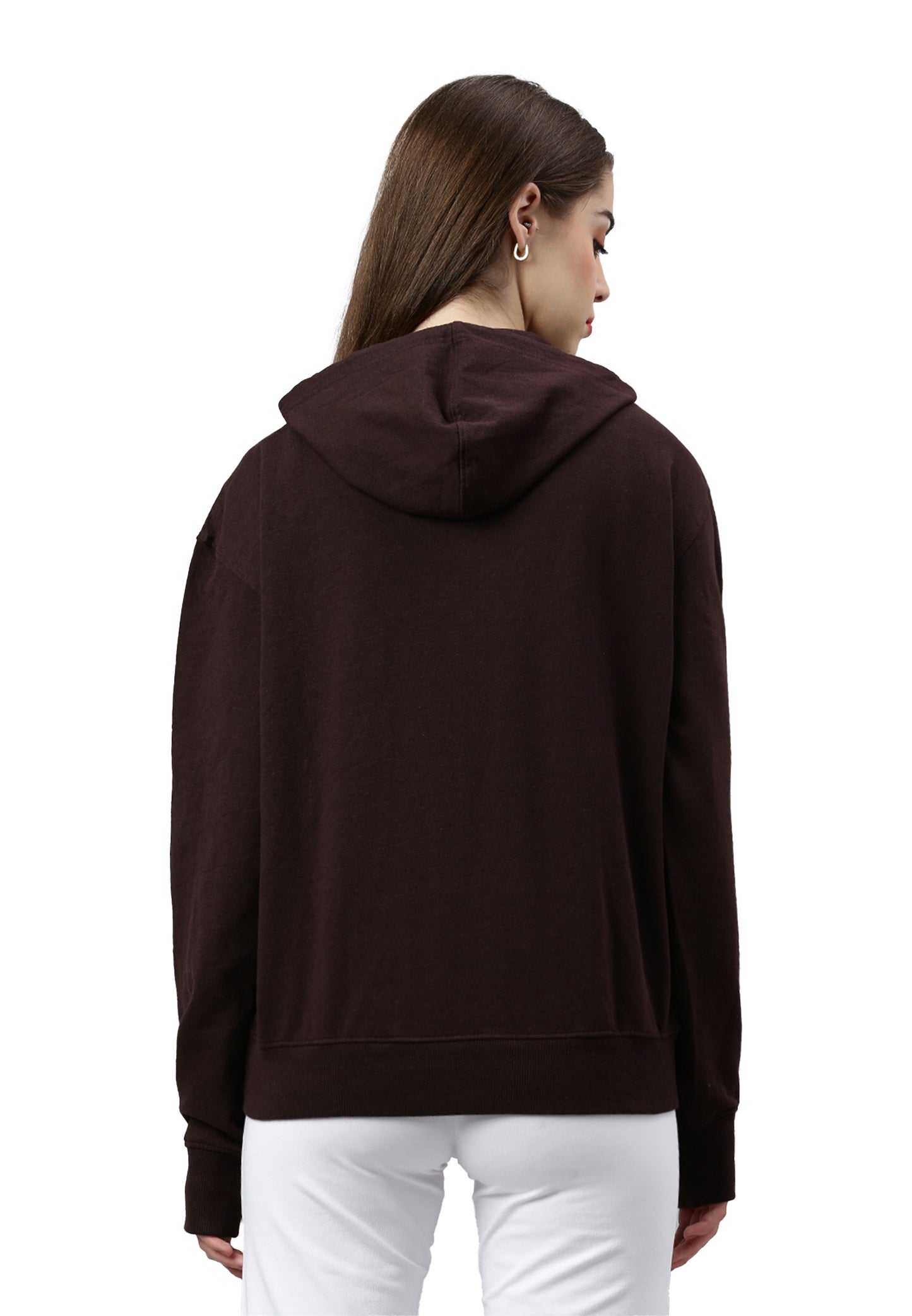 Sweat-shirt à capuche Lady skylar color/680 cafe
