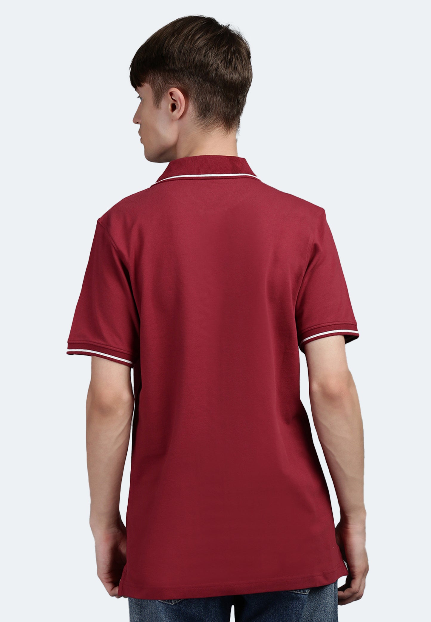 Switcher men's polo ben color/158 bourgogne