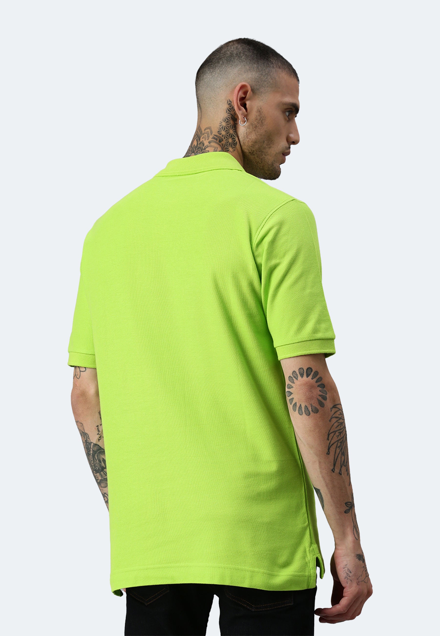 Polo Switcher pour homme couleur john/citron vert