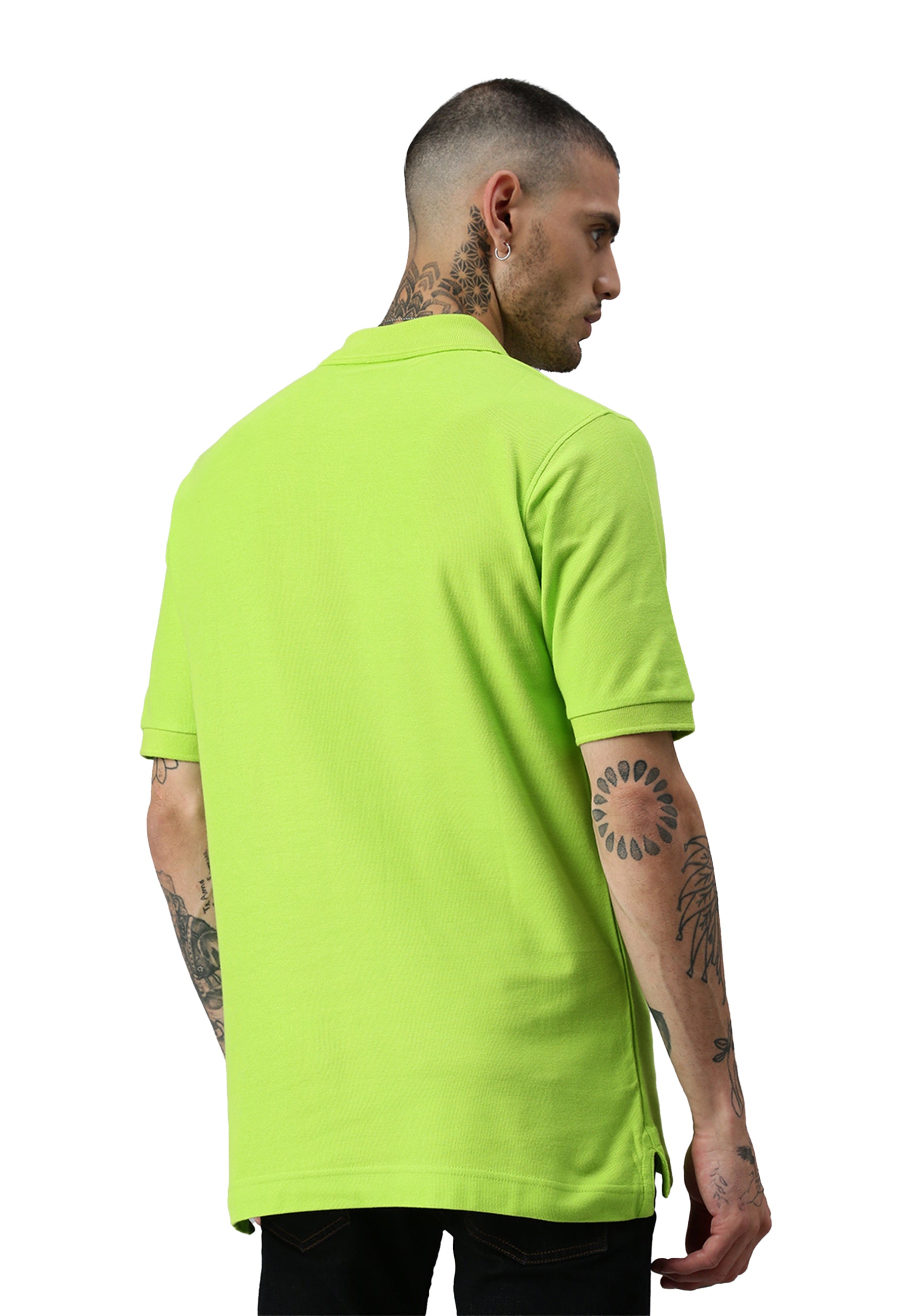 Polo Switcher pour homme couleur john/citron vert