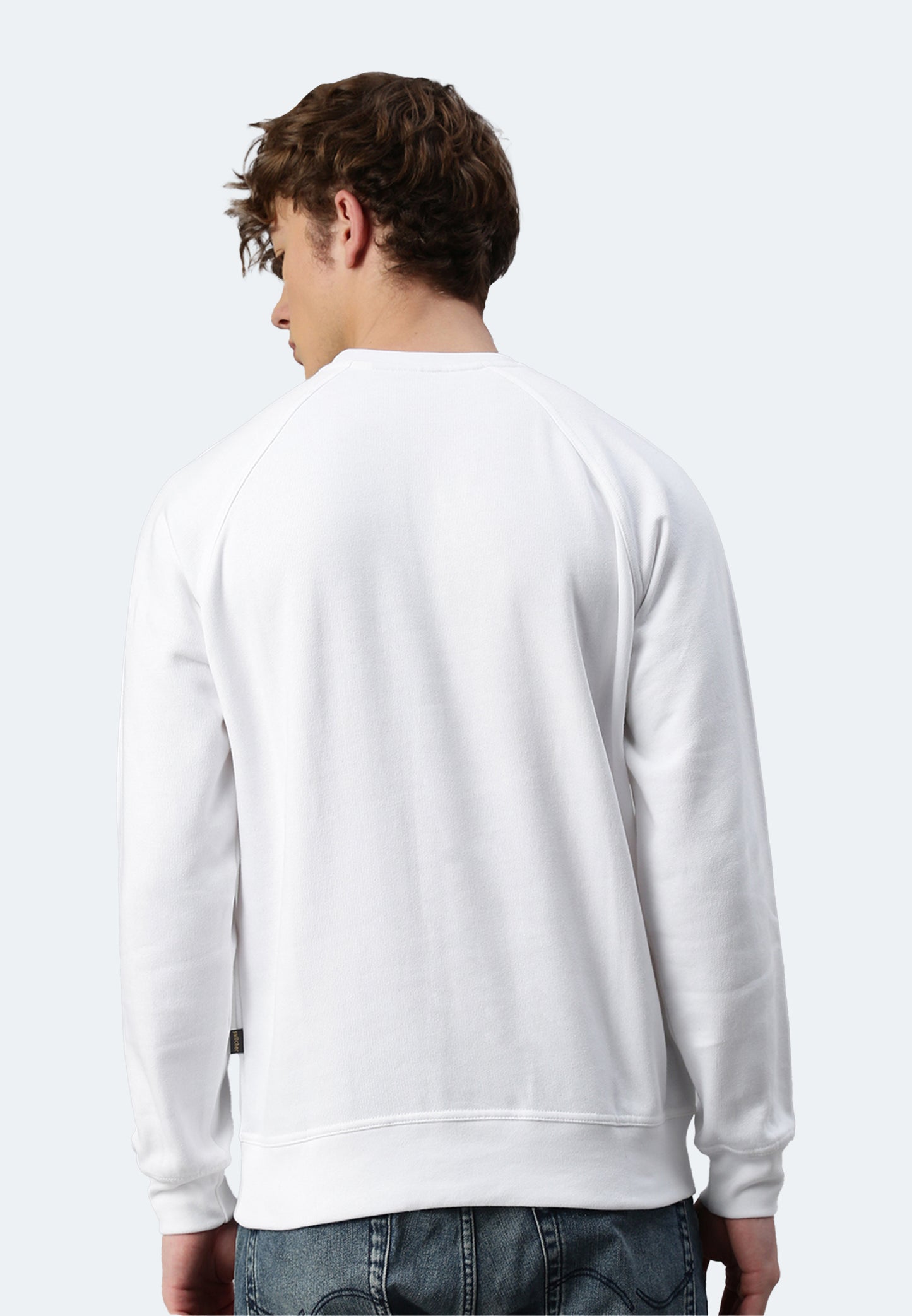 Sweat-shirt Switcher london color/1 blanc