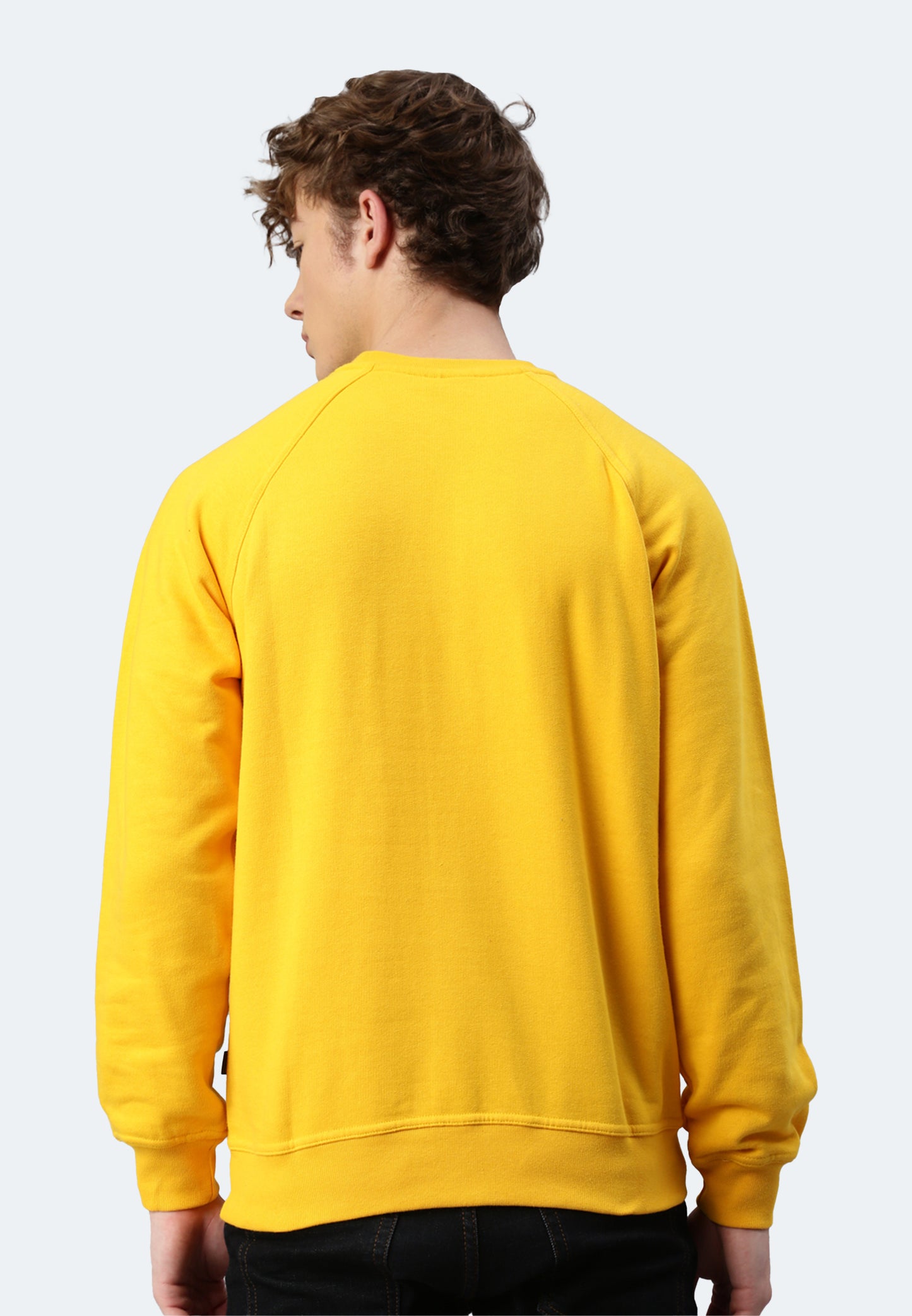 Sweat-shirt Switcher london color/53 jaune