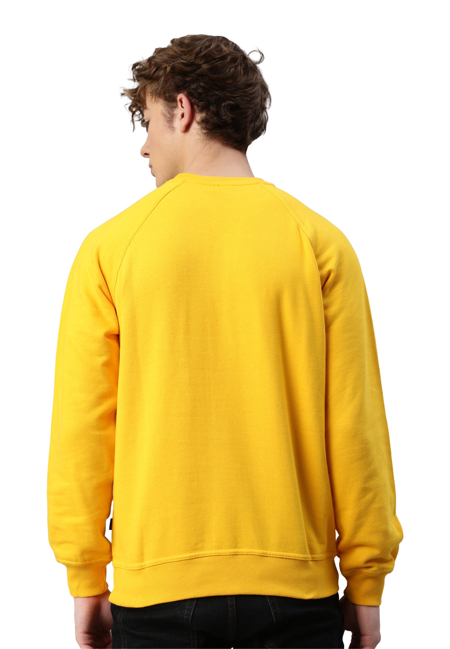 Sweat-shirt Switcher london color/53 jaune