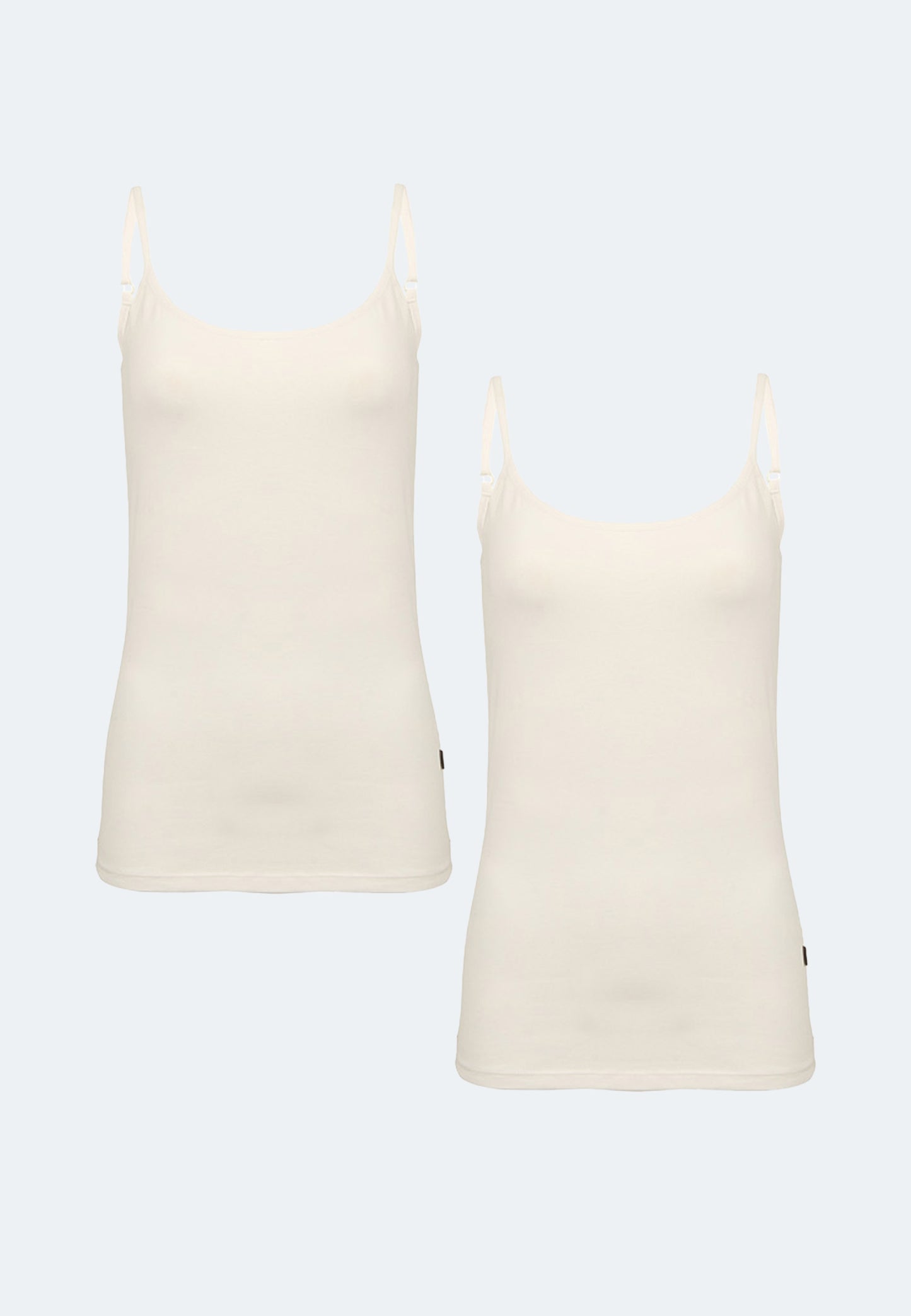 Lot de 2 tops spaghettis stretch Muriel
