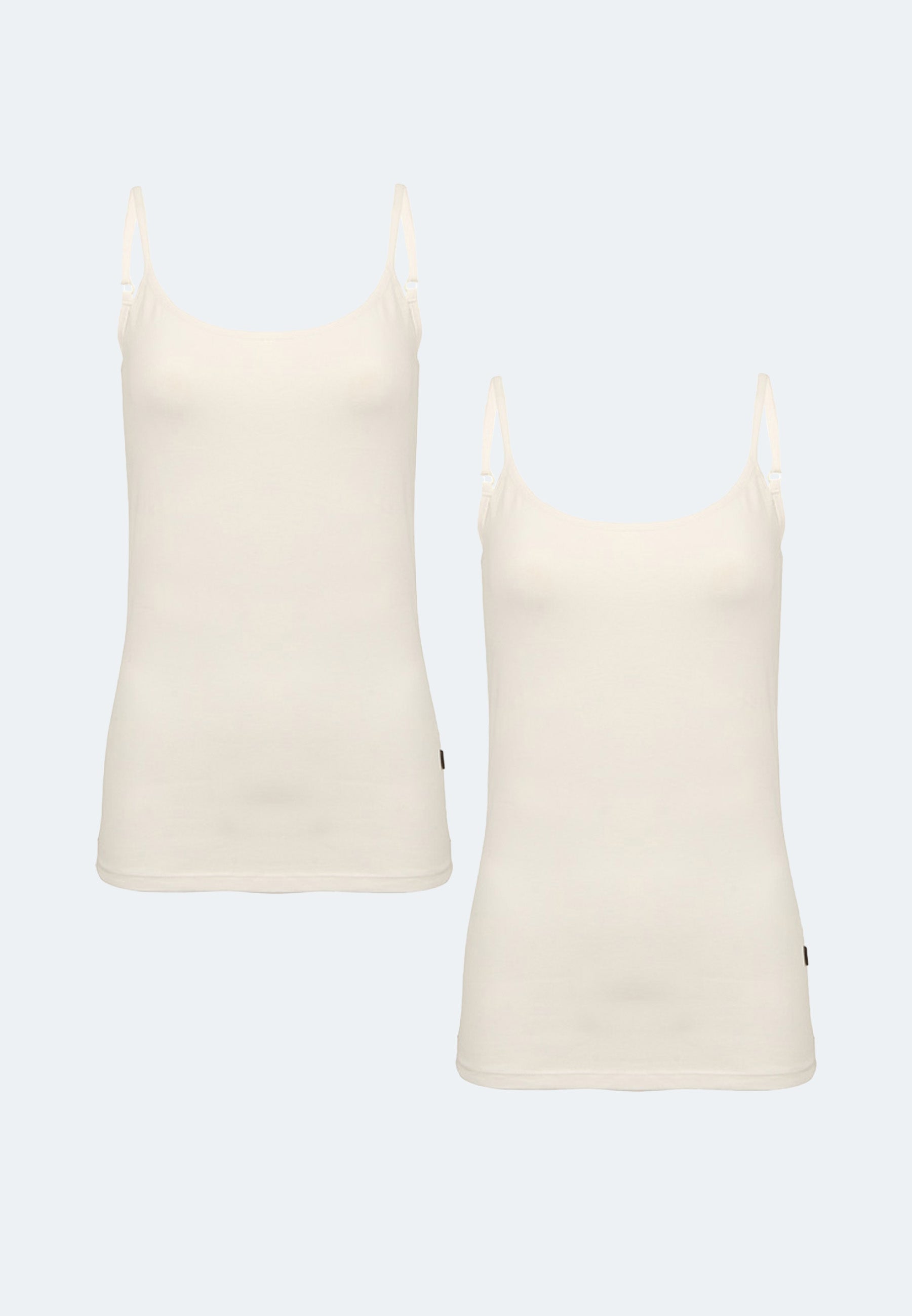 Lot de 2 tops spaghettis stretch Muriel