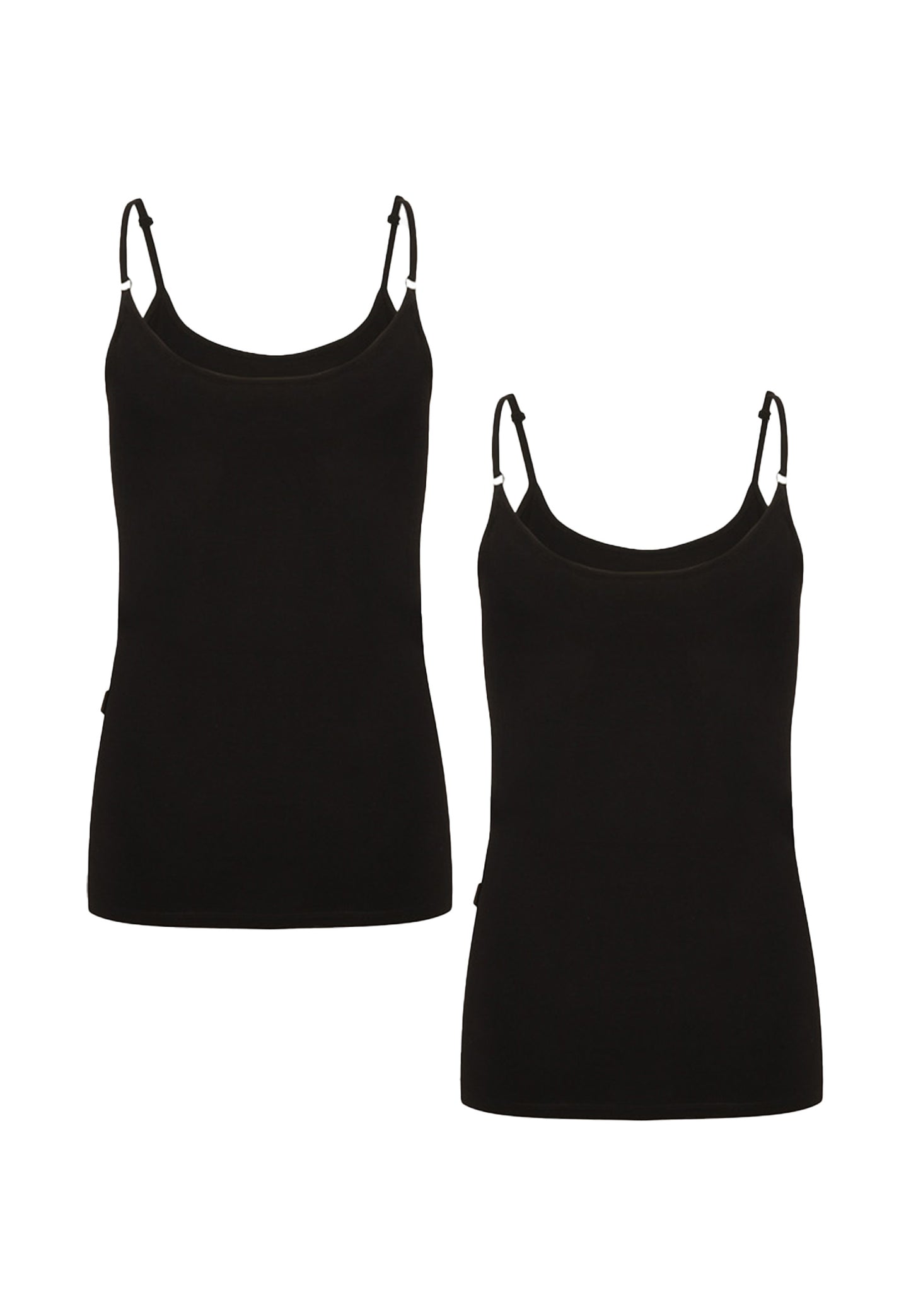 Lot de 2 tops spaghettis stretch Muriel