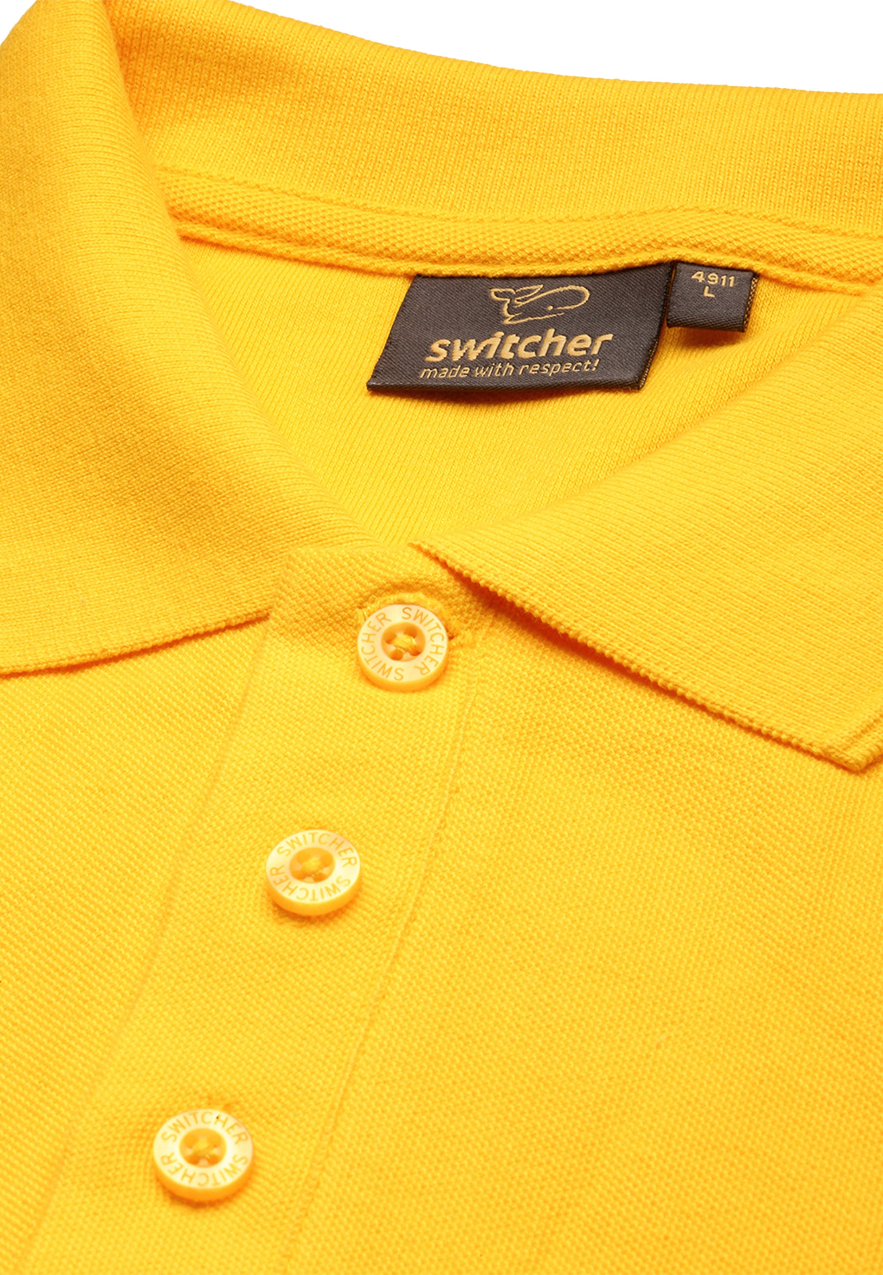 Polo homme Switcher couleur john/jaune