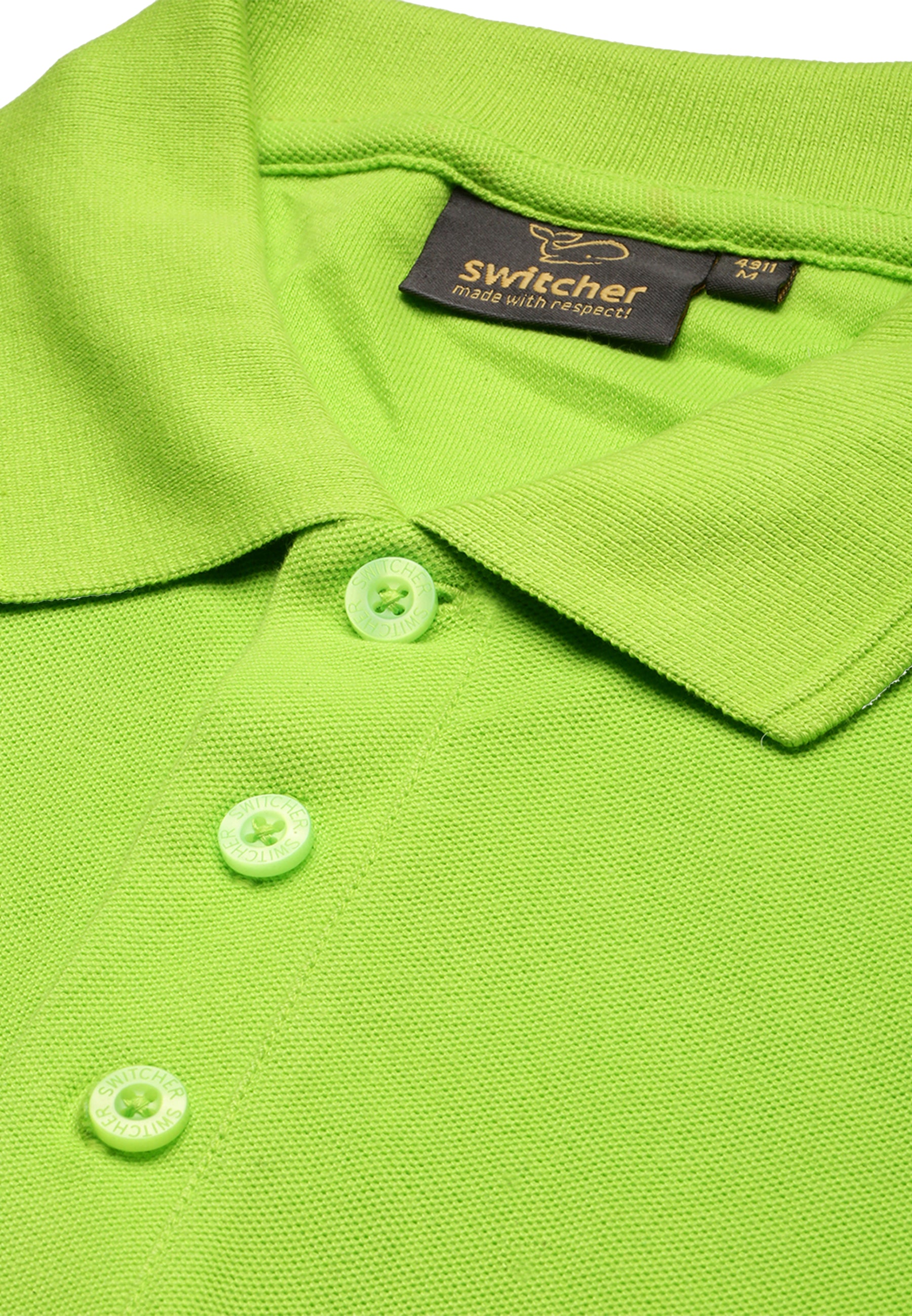 Polo Switcher pour homme couleur john/citron vert