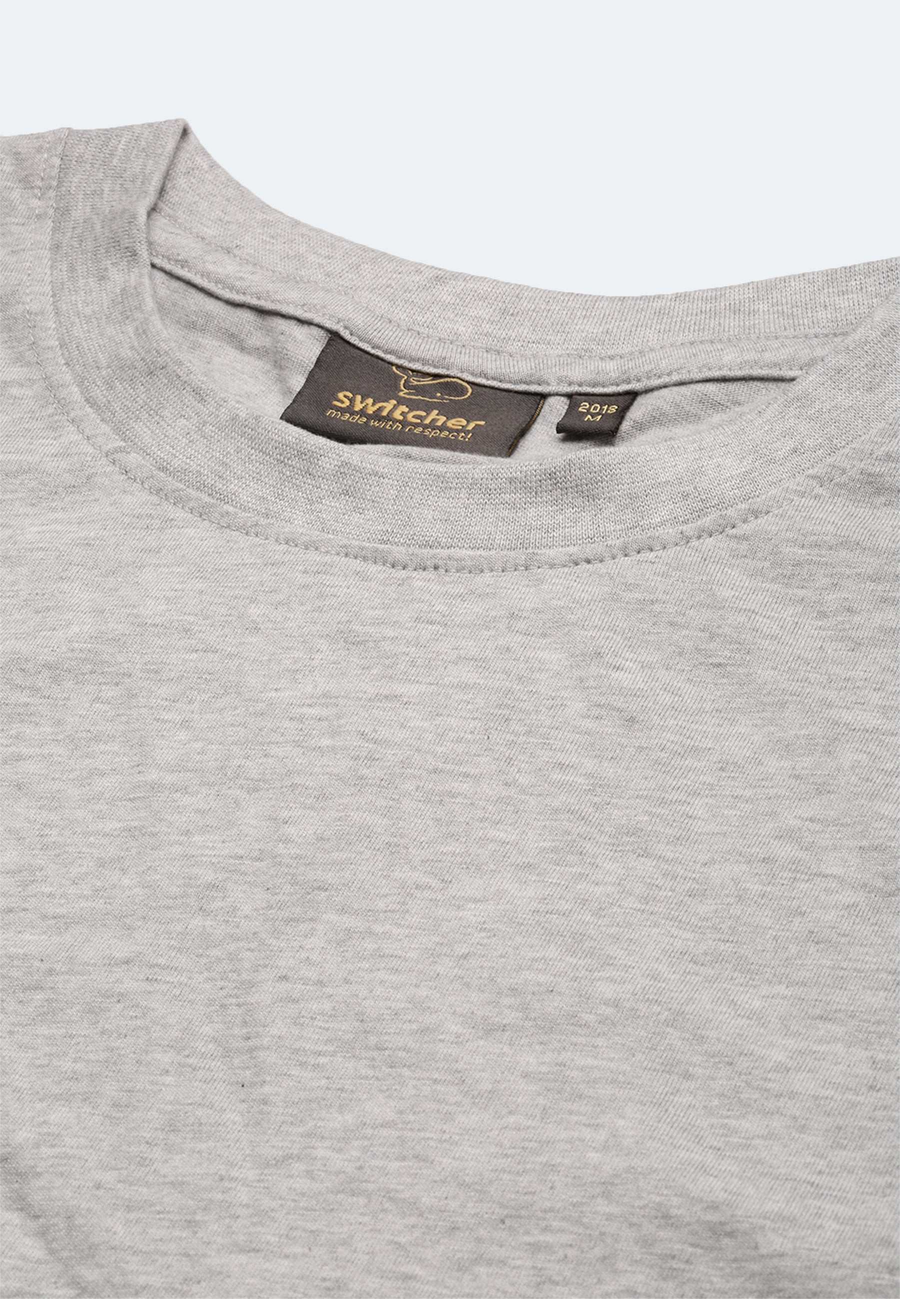 Chemise unisexe Switcher bob II couleur/gris chine