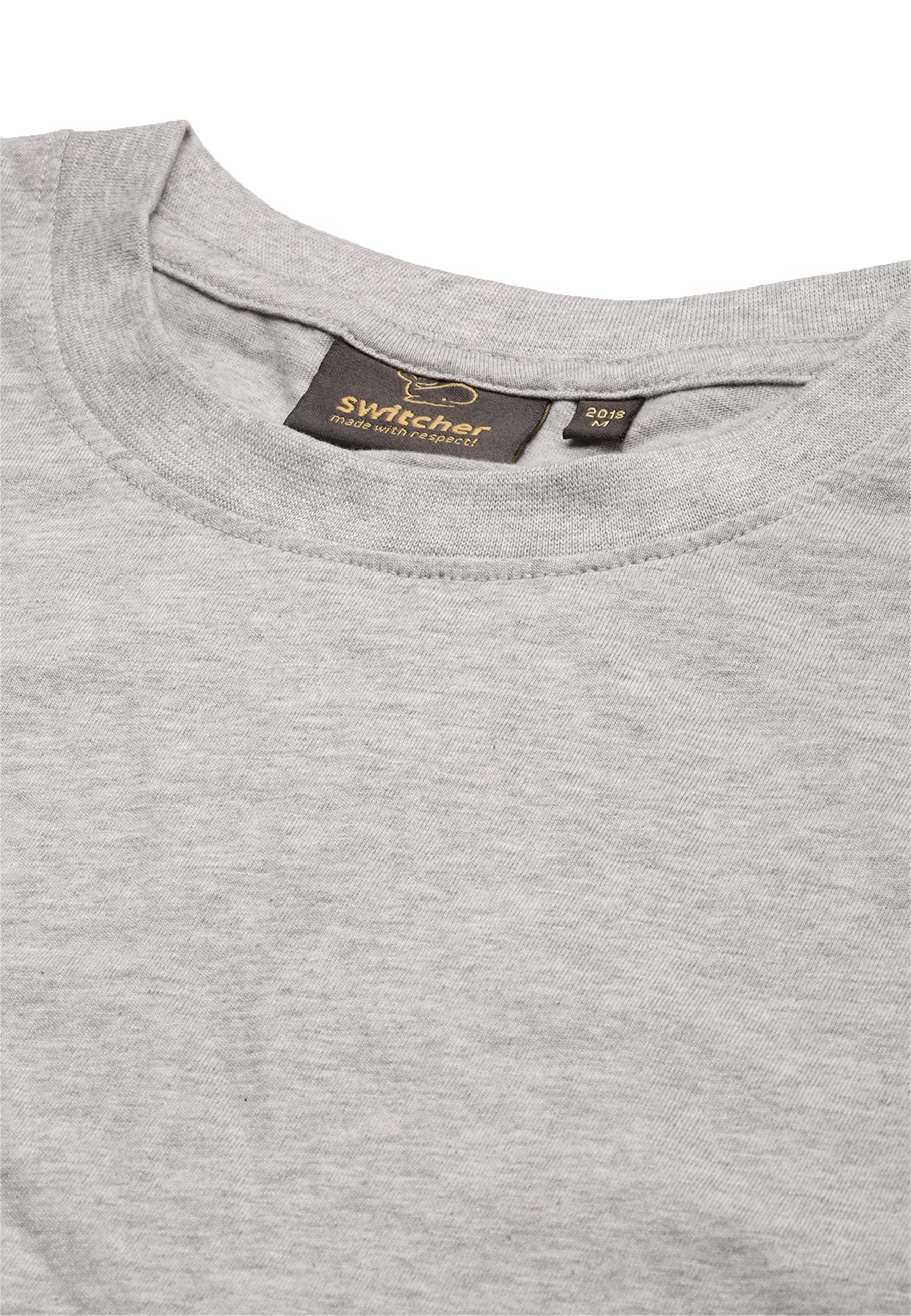 Chemise unisexe Switcher bob II couleur/gris chine