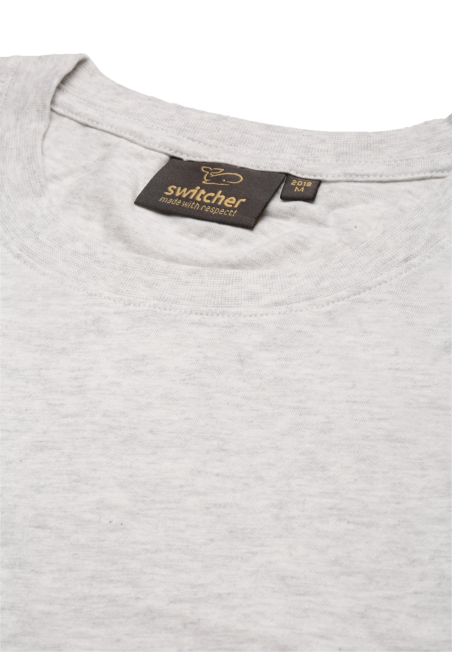 Chemise unisexe Switcher bob II couleur/blanc chine