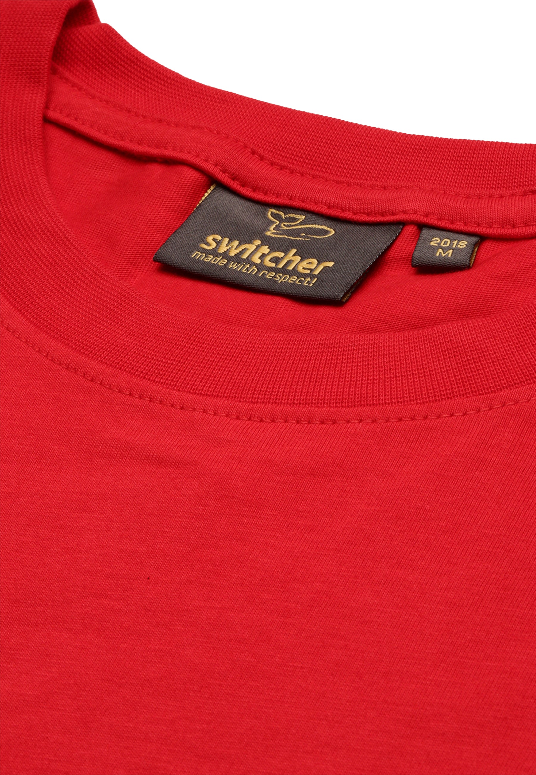 Chemise unisexe Switcher bob II couleur/rouge