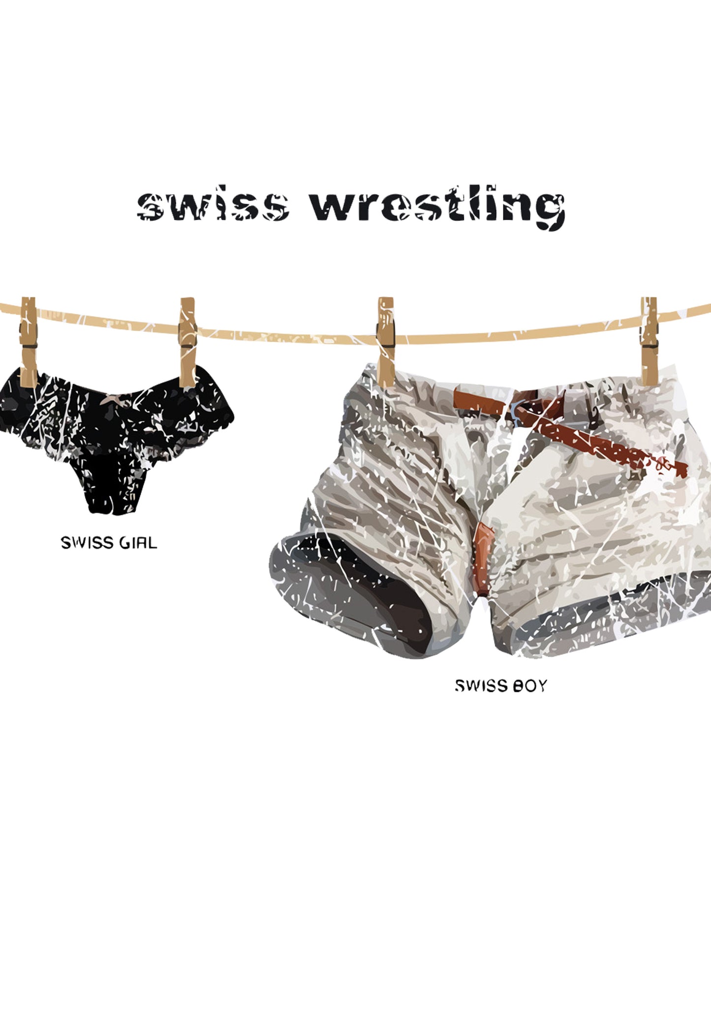 Chemise Switcher Wrestling color/43 blanc chine