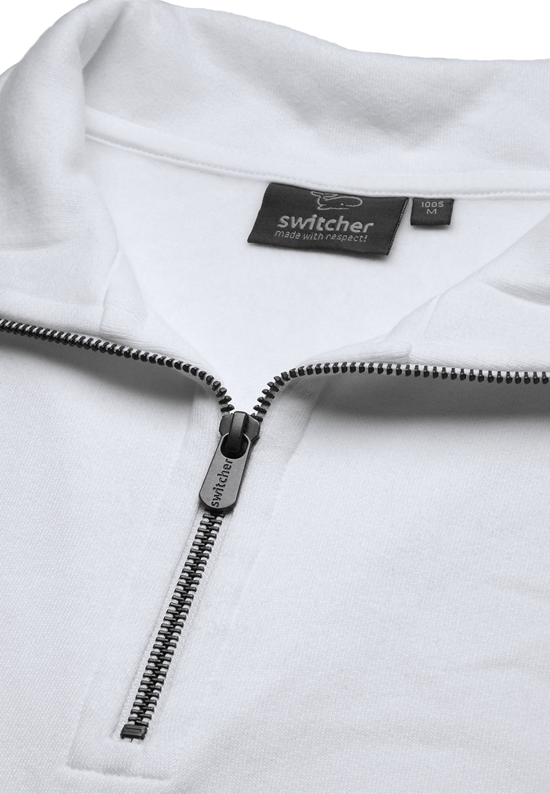 Sweat-shirt Switcher homme oslo color/blanc