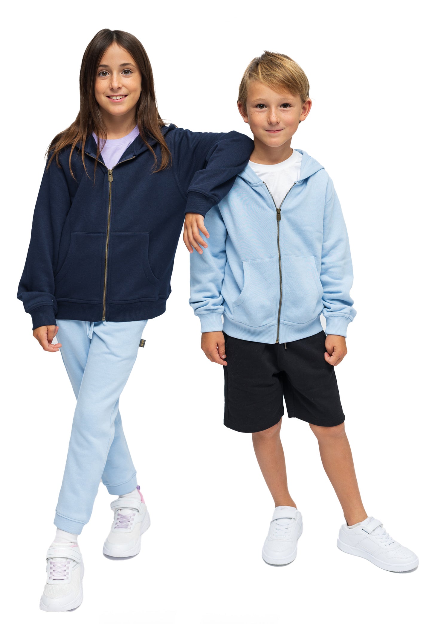 Sweat à capuche enfant Switcher bruce color/20 marine