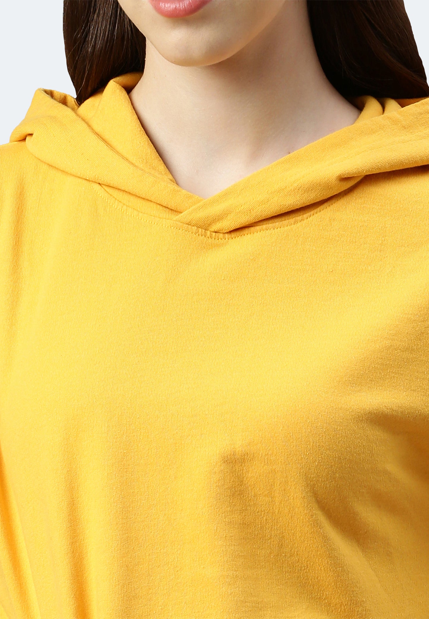Sweat-shirt à capuche Lady skylar color/532 moutarde