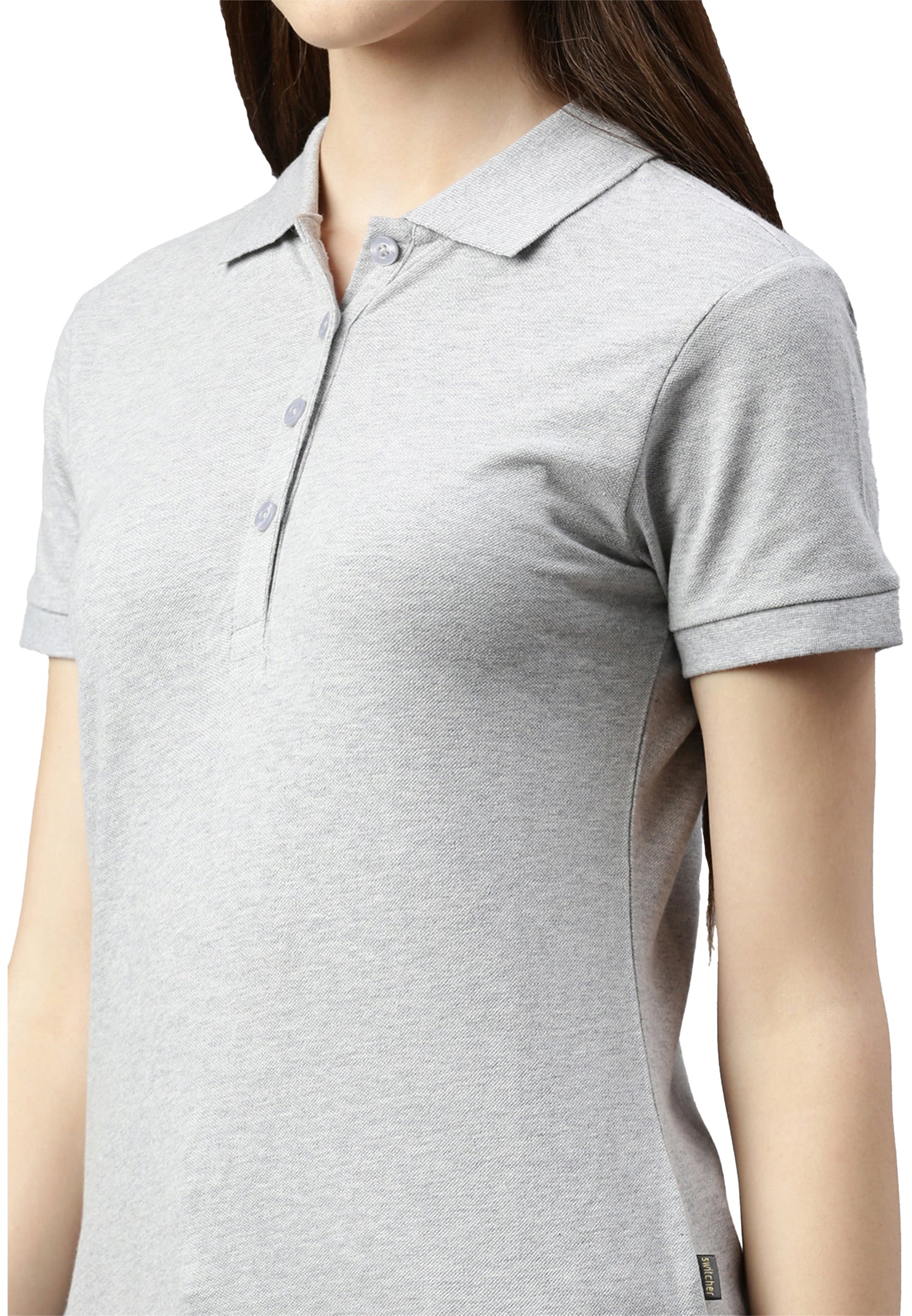 Switcher Lady polo stacy color/42 gris chine