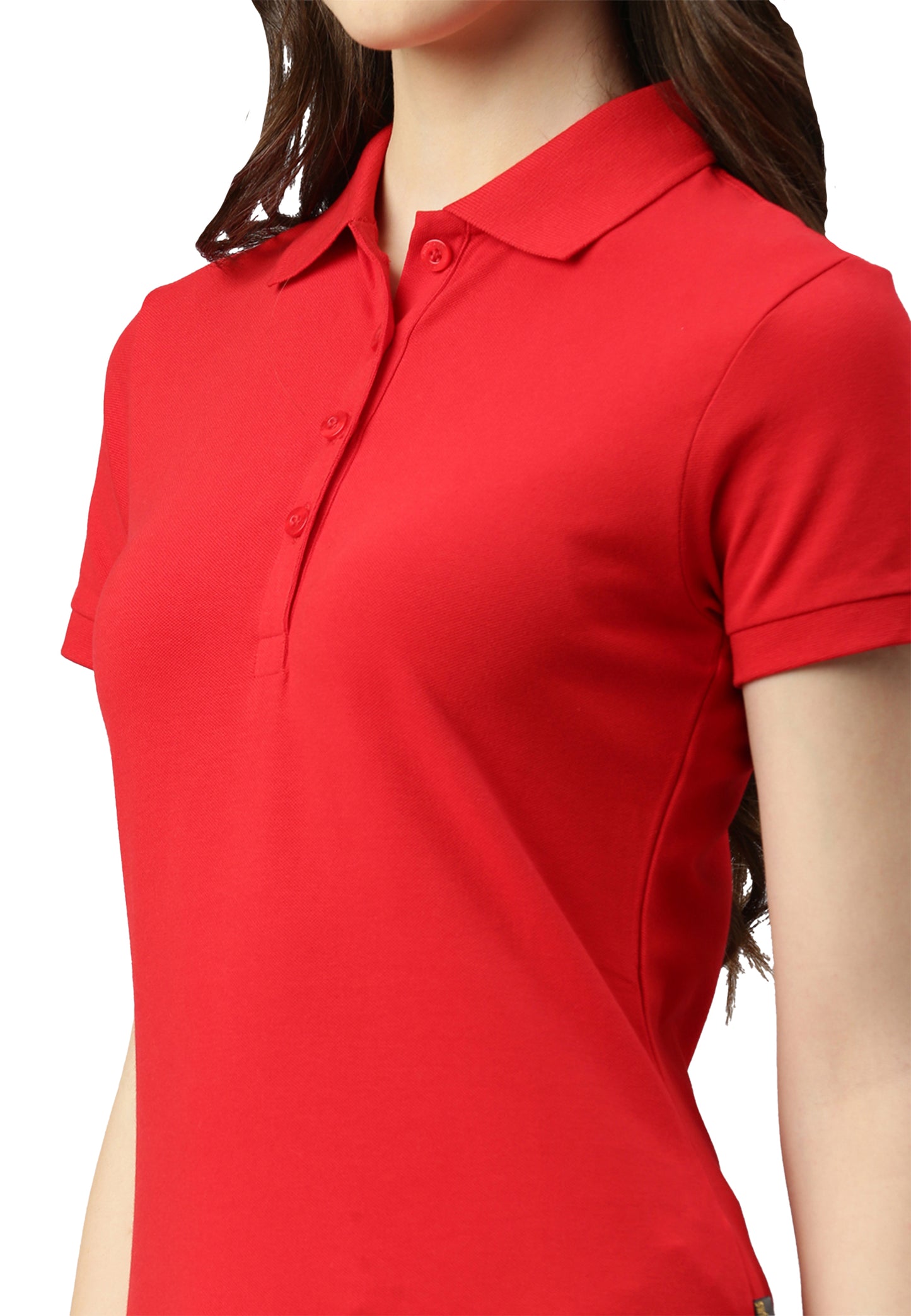 Switcher Lady polo stacy color/10 rouge