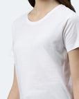 T-shirt Switcher lady gaia color/blanc