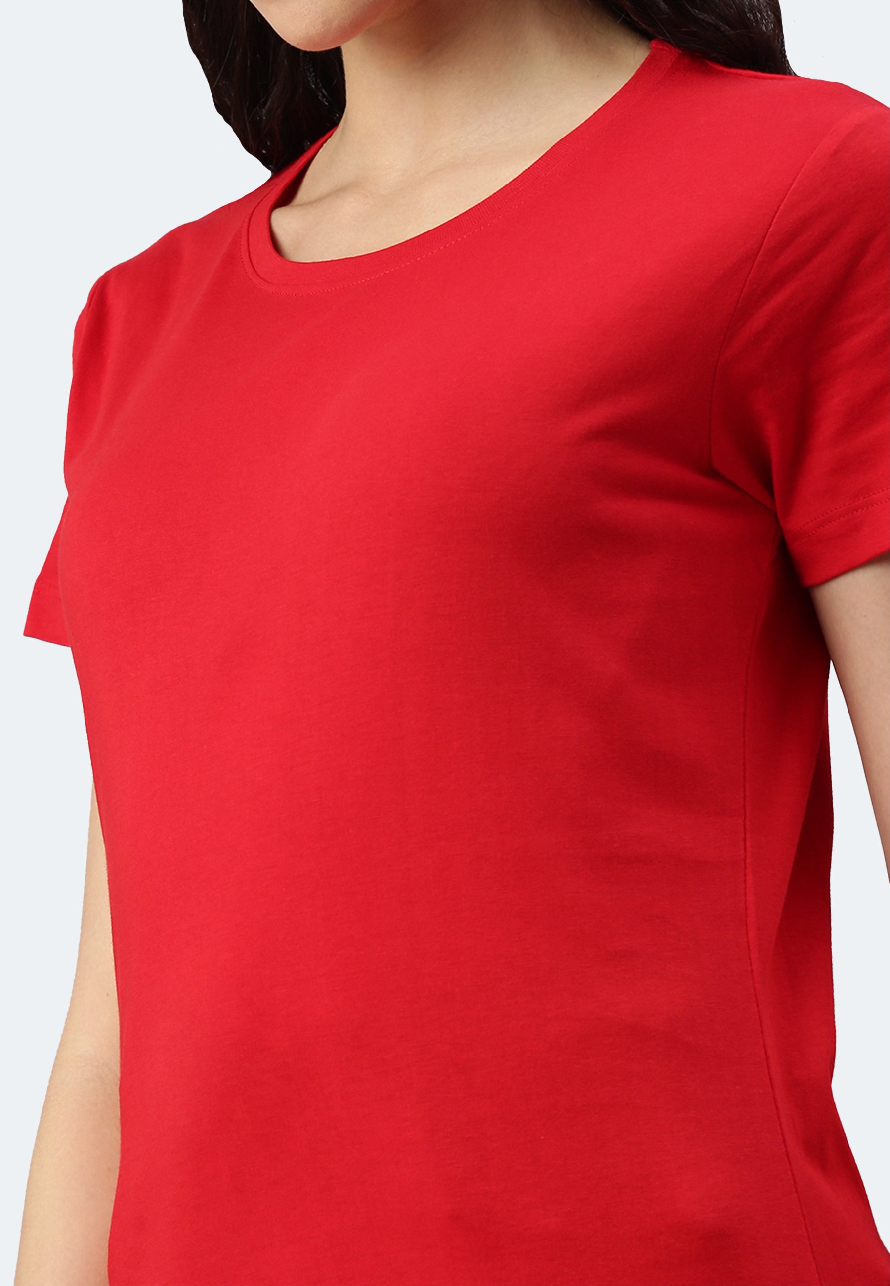 T-shirt Switcher lady gaia color/rouge
