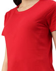 T-shirt Switcher lady gaia color/rouge