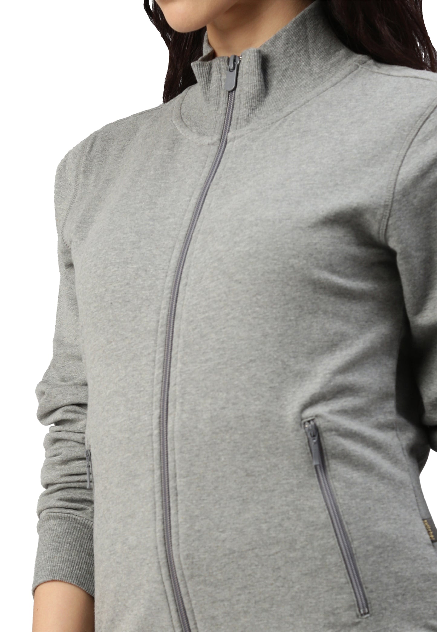 Sweat-shirt Switcher Lady mia color/672 ebony chine