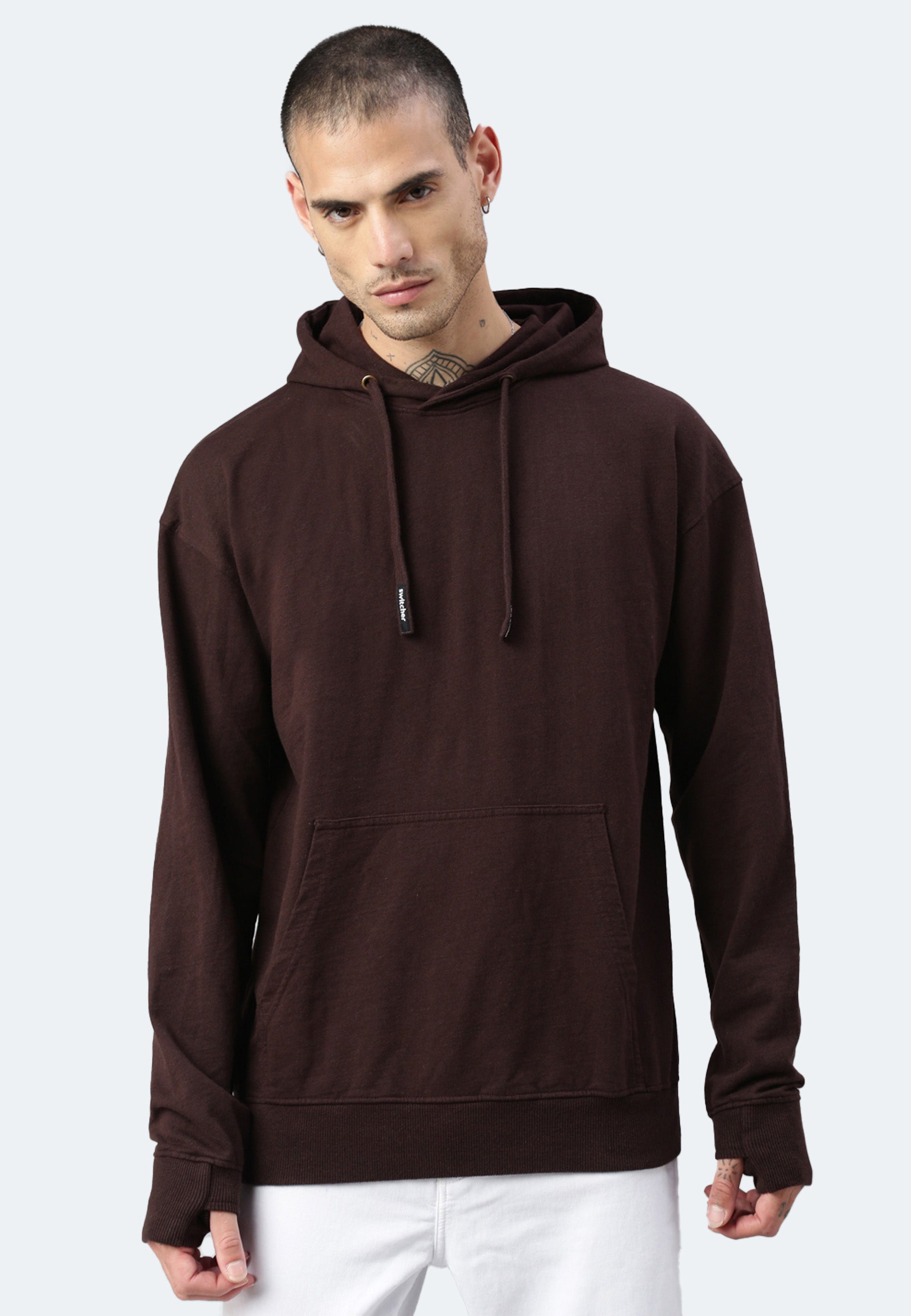 Sweat à capuche recyclé Adam