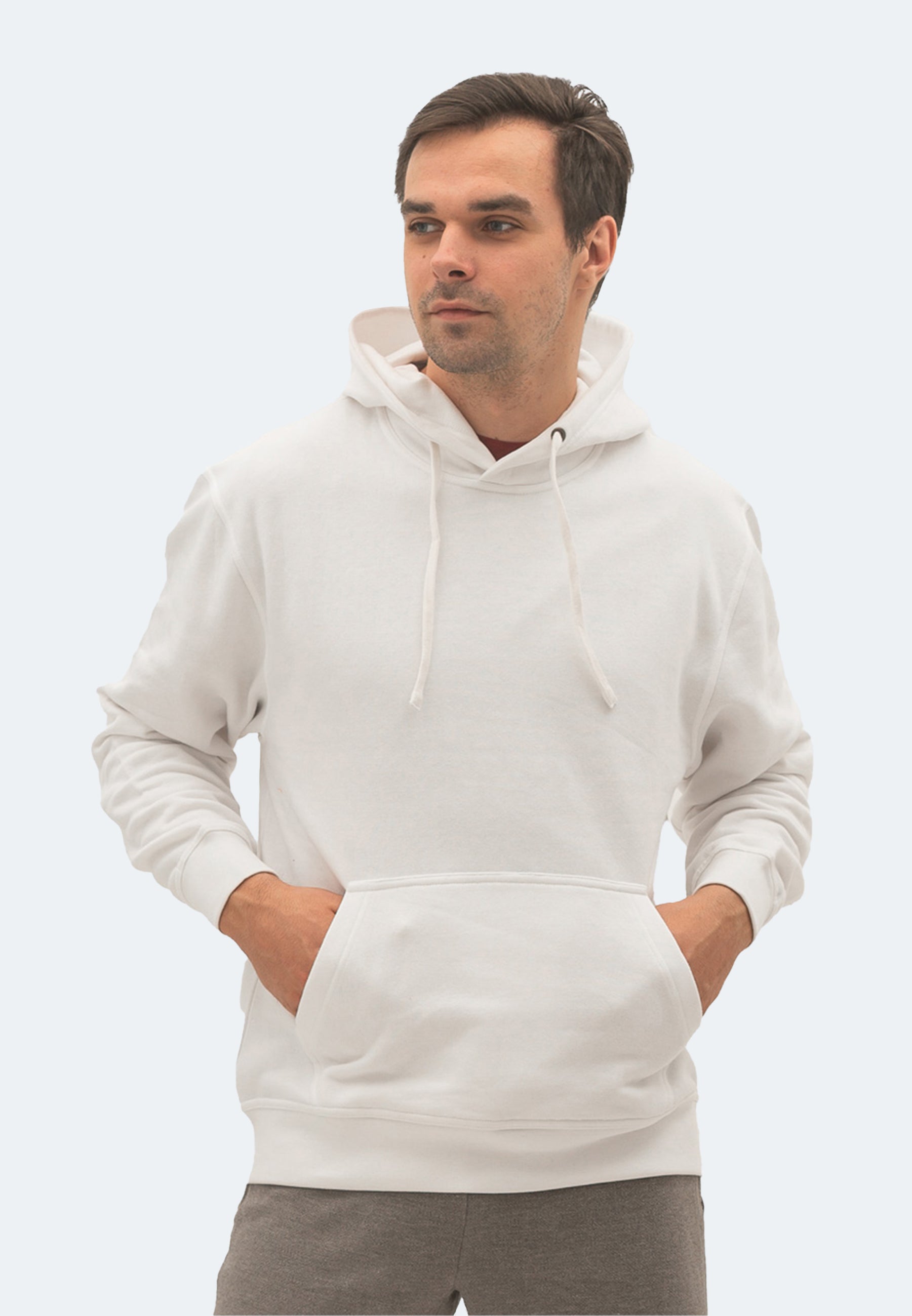 Sweat-shirt à capuche ohio couleur/1 blanc