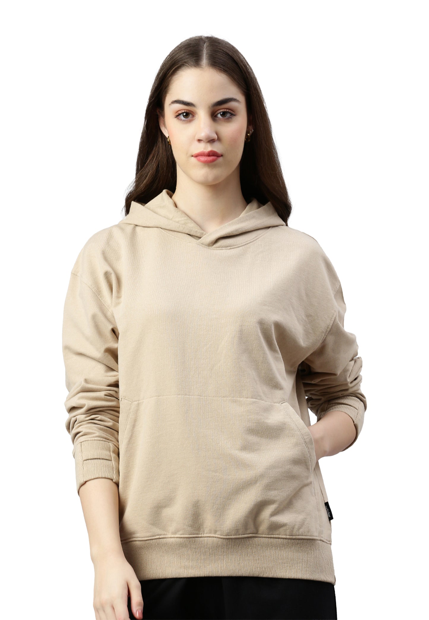 Sweat-shirt à capuche Lady skylar color/668 cream