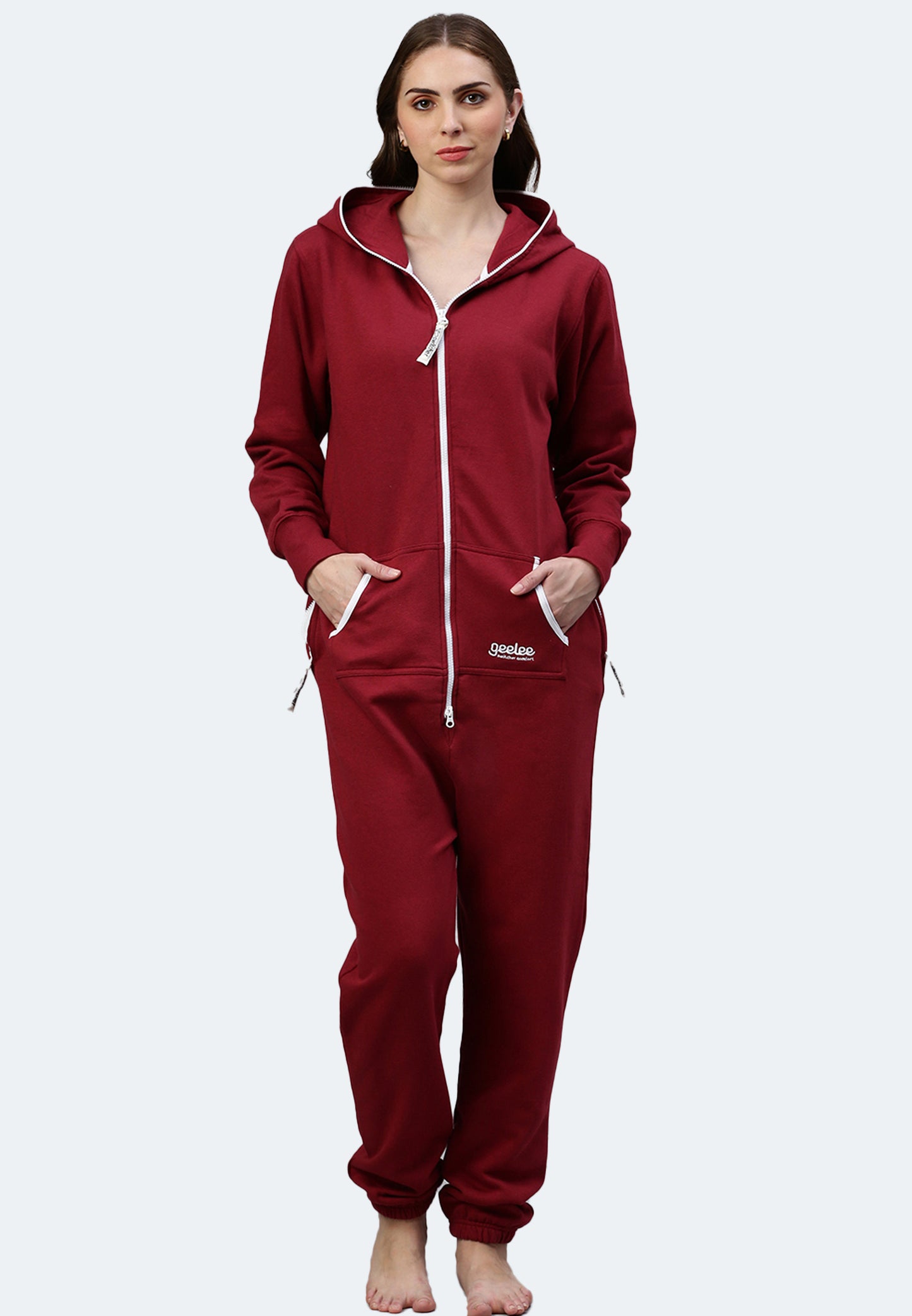 Switcher jumpsuit geelee jumpsuit color/158 bourgogne