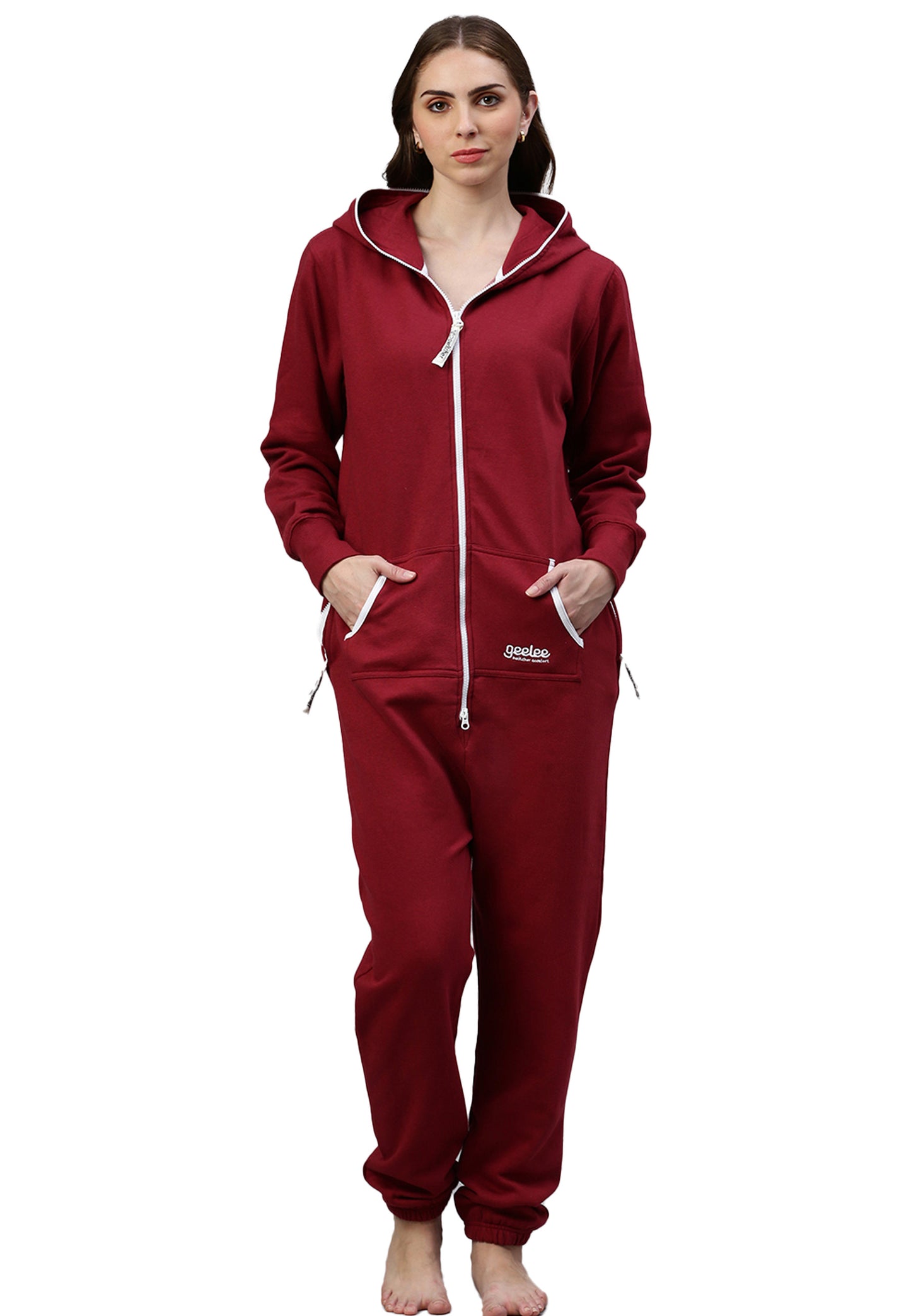 Switcher jumpsuit geelee jumpsuit color/158 bourgogne