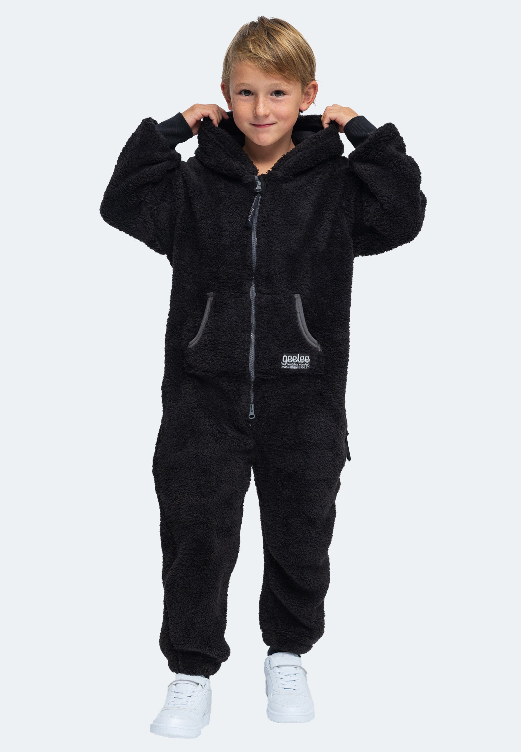 Switcher jumpsuit geelee bear kids jumpsuit color/40 noir