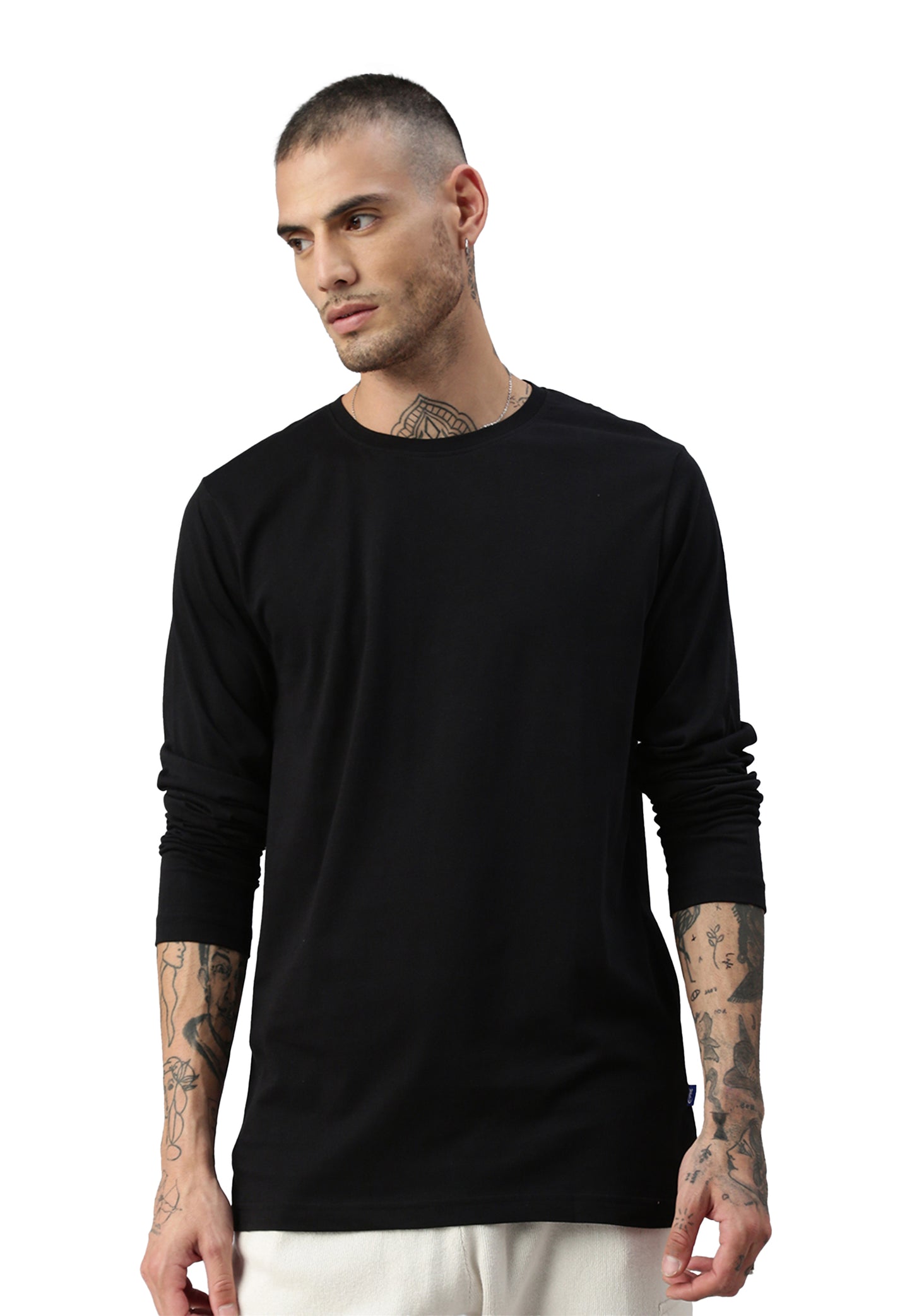 Switcher manches longues baleine couleur/40 noir