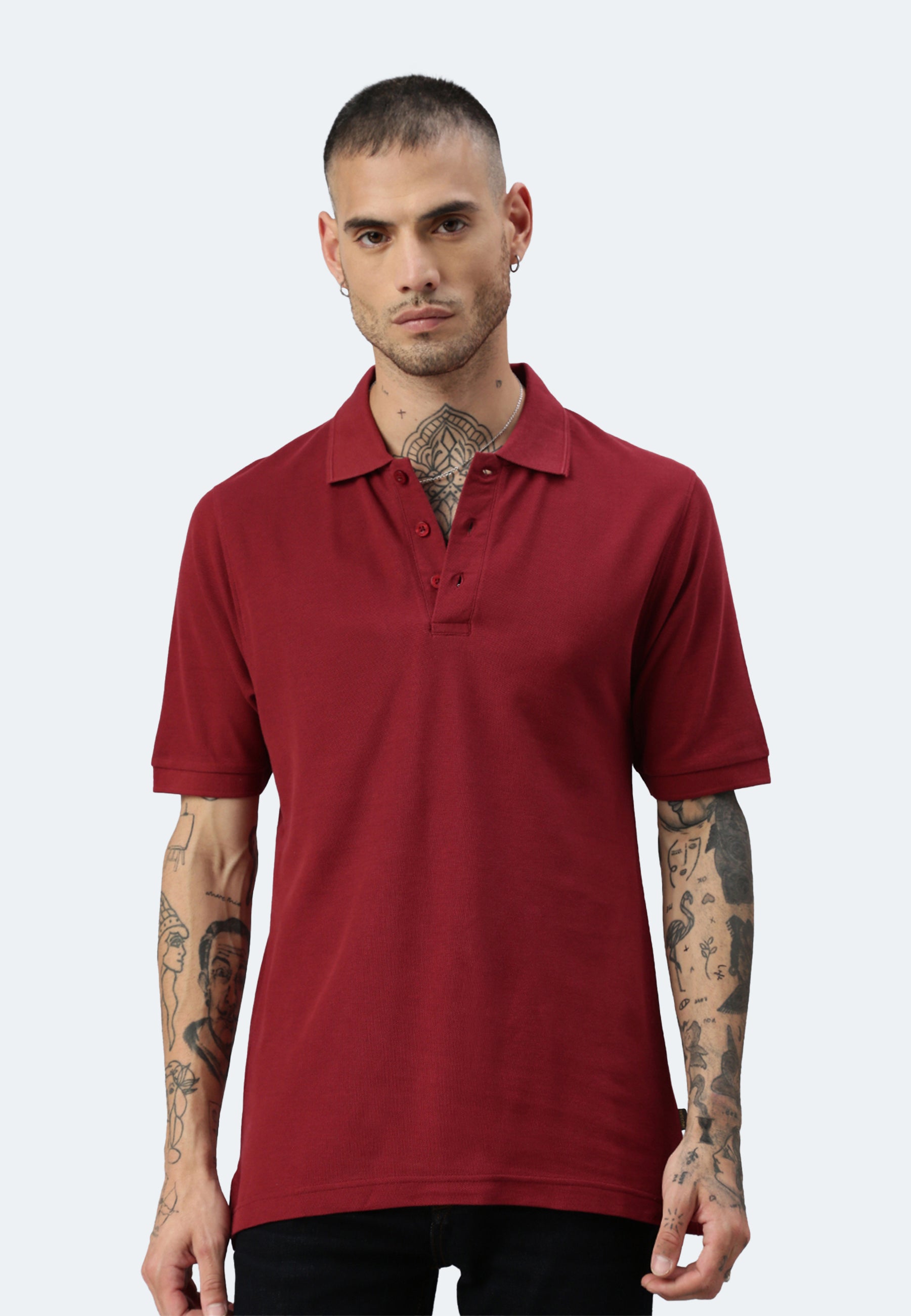 Polo homme Switcher couleur john/bordeaux