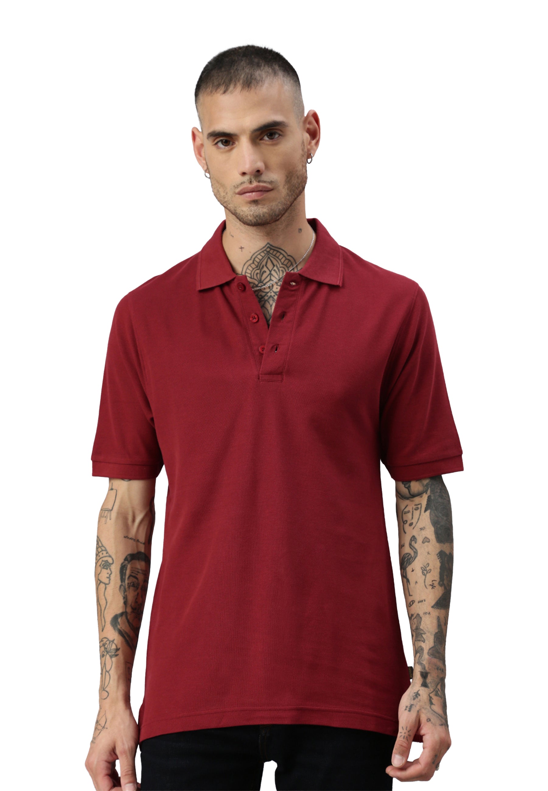 Polo homme Switcher couleur john/bordeaux