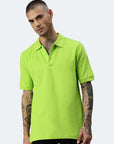 Polo Switcher pour homme couleur john/citron vert