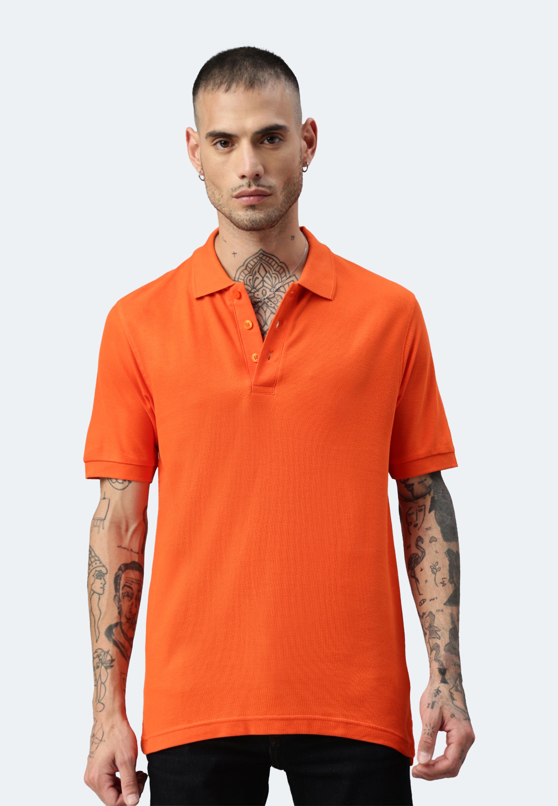 Polo Switcher pour homme couleur John/paprika
