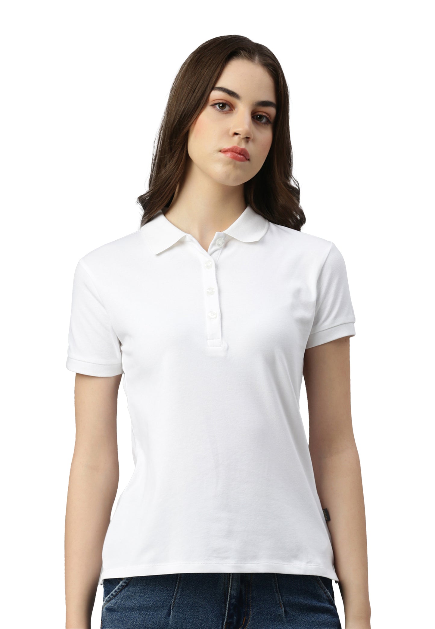 Switcher Lady polo stacy color/1 blanc
