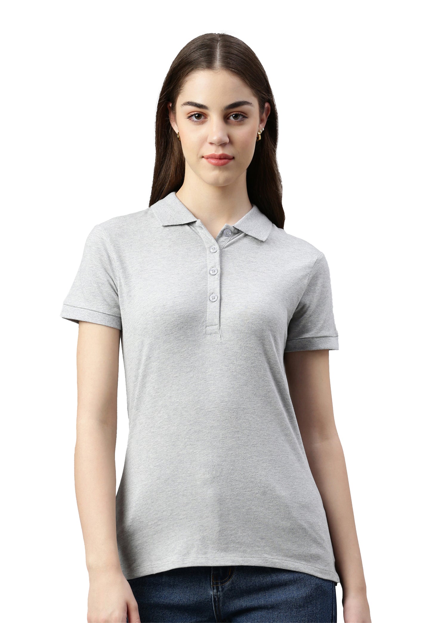 Switcher Lady polo stacy color/42 gris chine