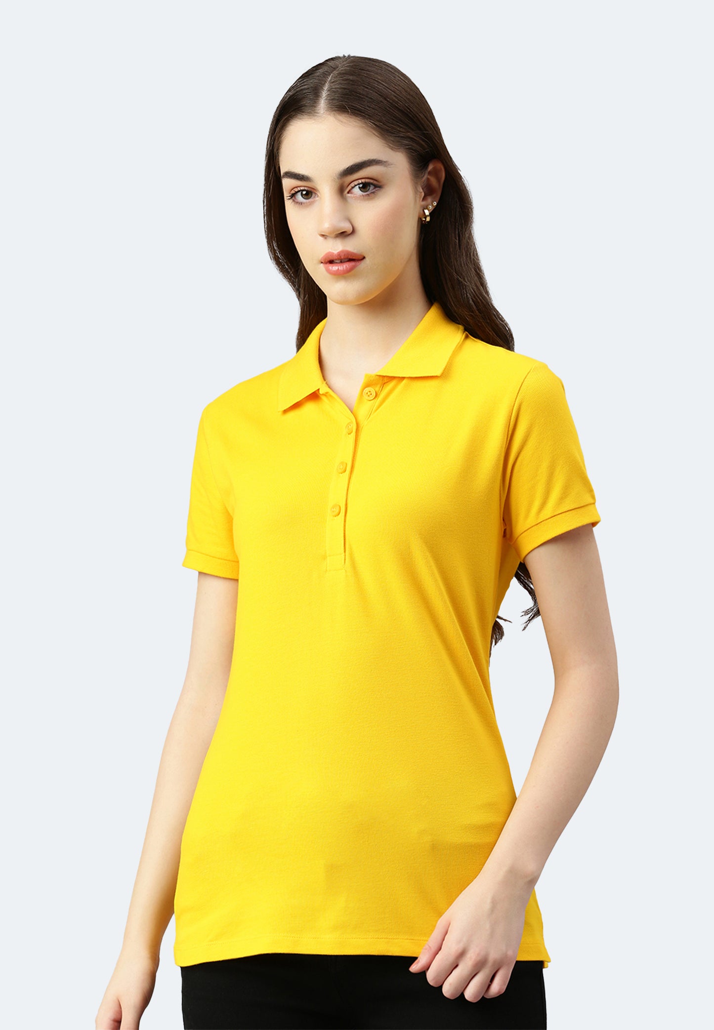 Switcher Lady polo stacy color/53 jaune