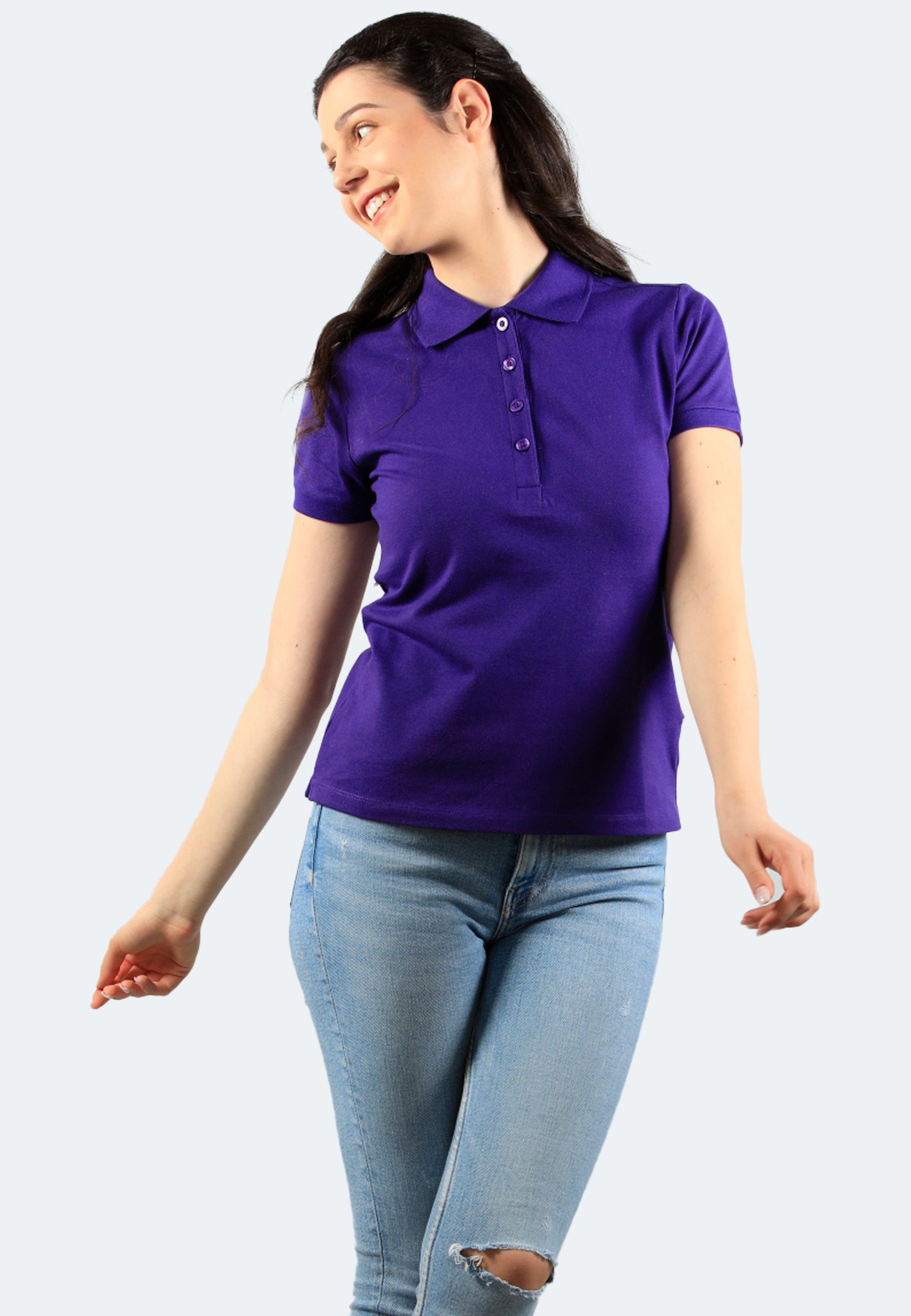 Switcher Lady polo stacy color/146 purple