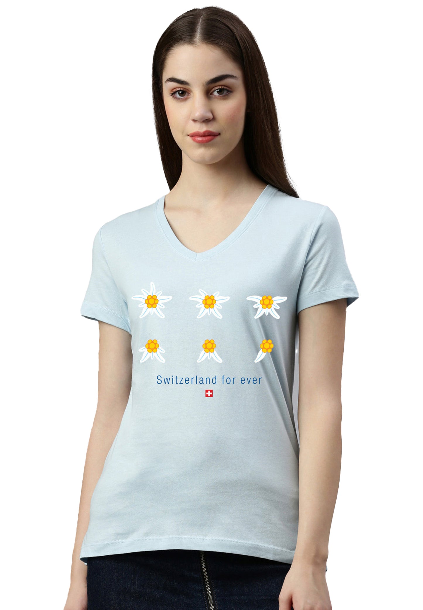 Switcher chemise lady For Ever color/204 blue angel