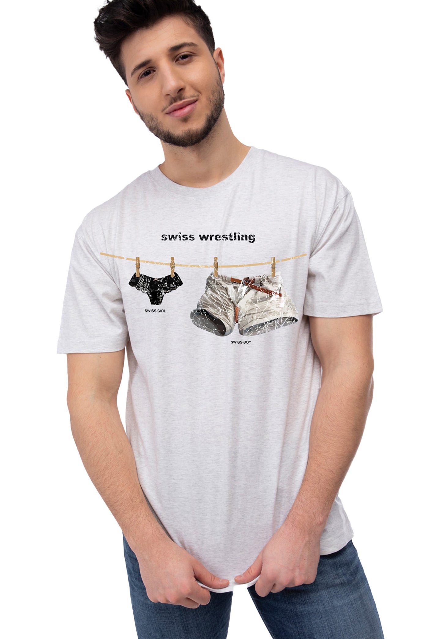 Chemise Switcher Wrestling color/43 blanc chine